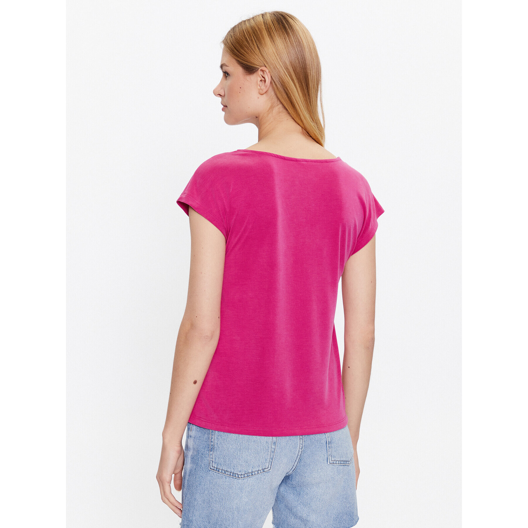 ONLY Тишърт Free 15287041 Розов Regular Fit - Pepit.bg