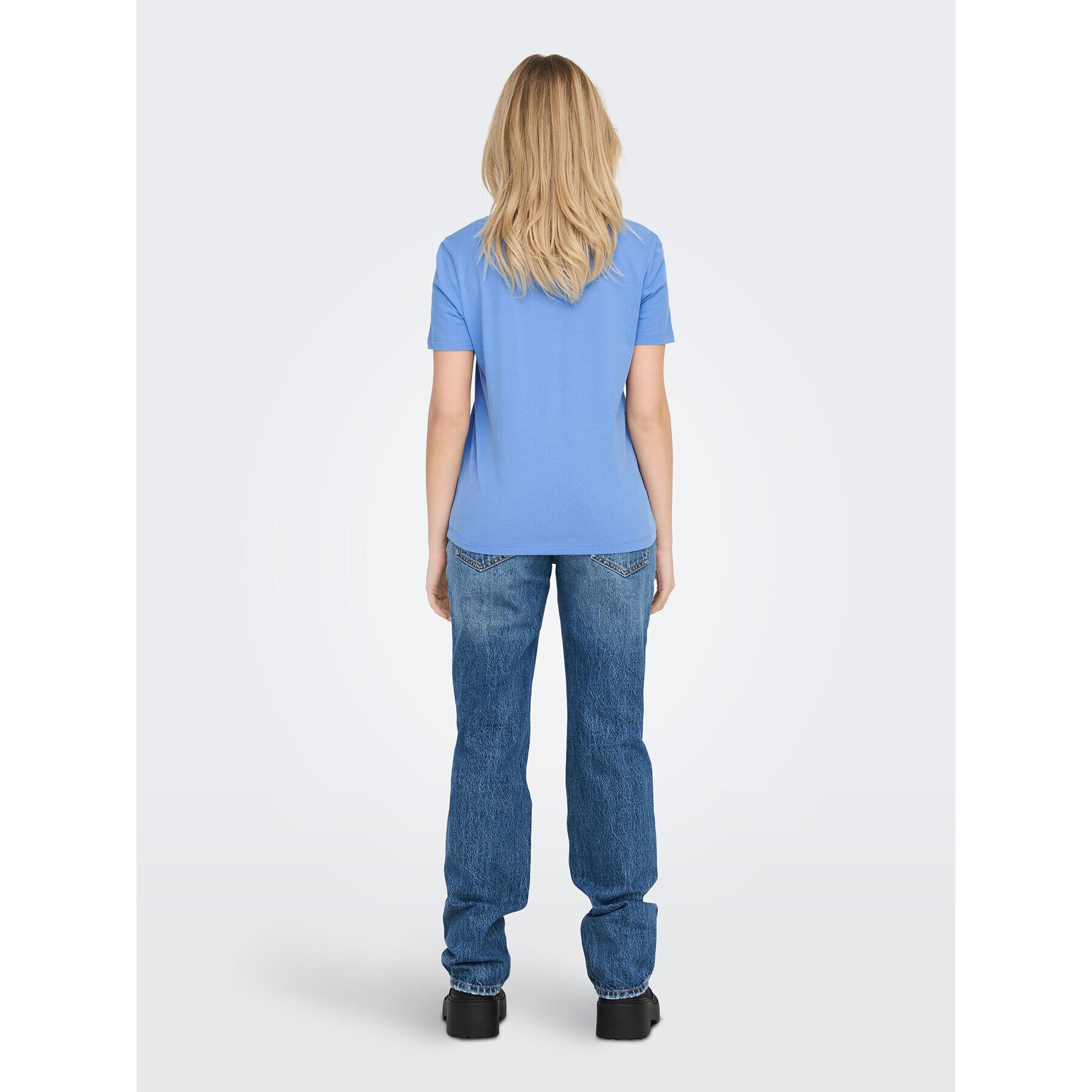 ONLY Тишърт Kita 15286647 Син Regular Fit - Pepit.bg