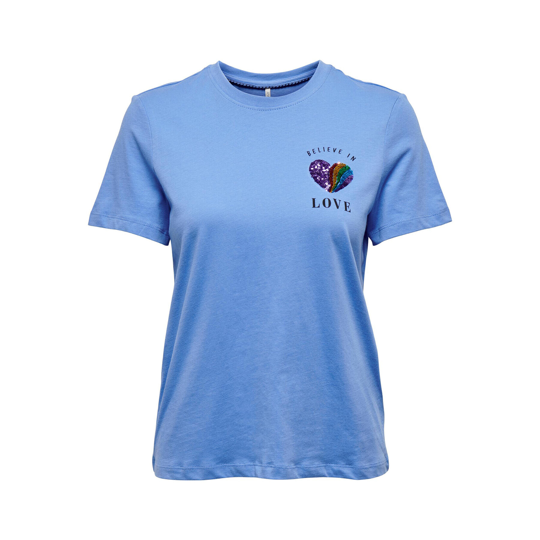 ONLY Тишърт Kita 15286647 Син Regular Fit - Pepit.bg