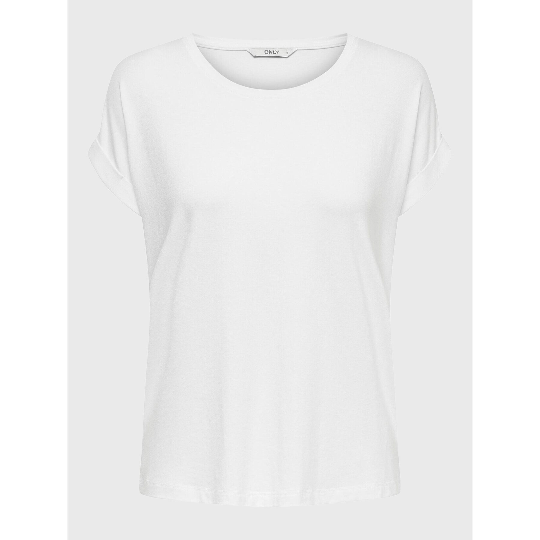 ONLY Тишърт Moster 15106662 Бял Loose Fit - Pepit.bg