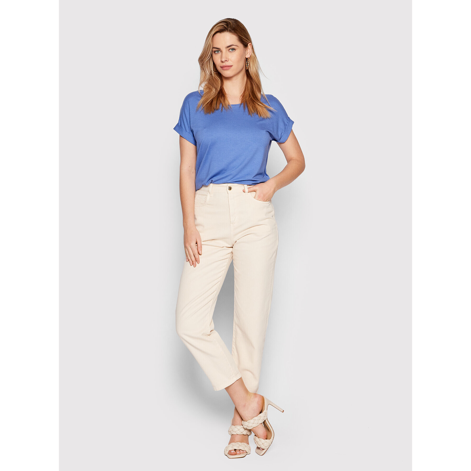 ONLY Тишърт Moster 15106662 Син Loose Fit - Pepit.bg