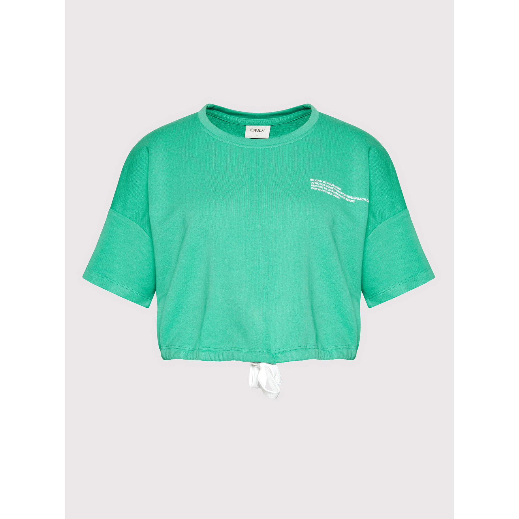 ONLY Тишърт Nissi 15257715 Зелен Relaxed Fit - Pepit.bg