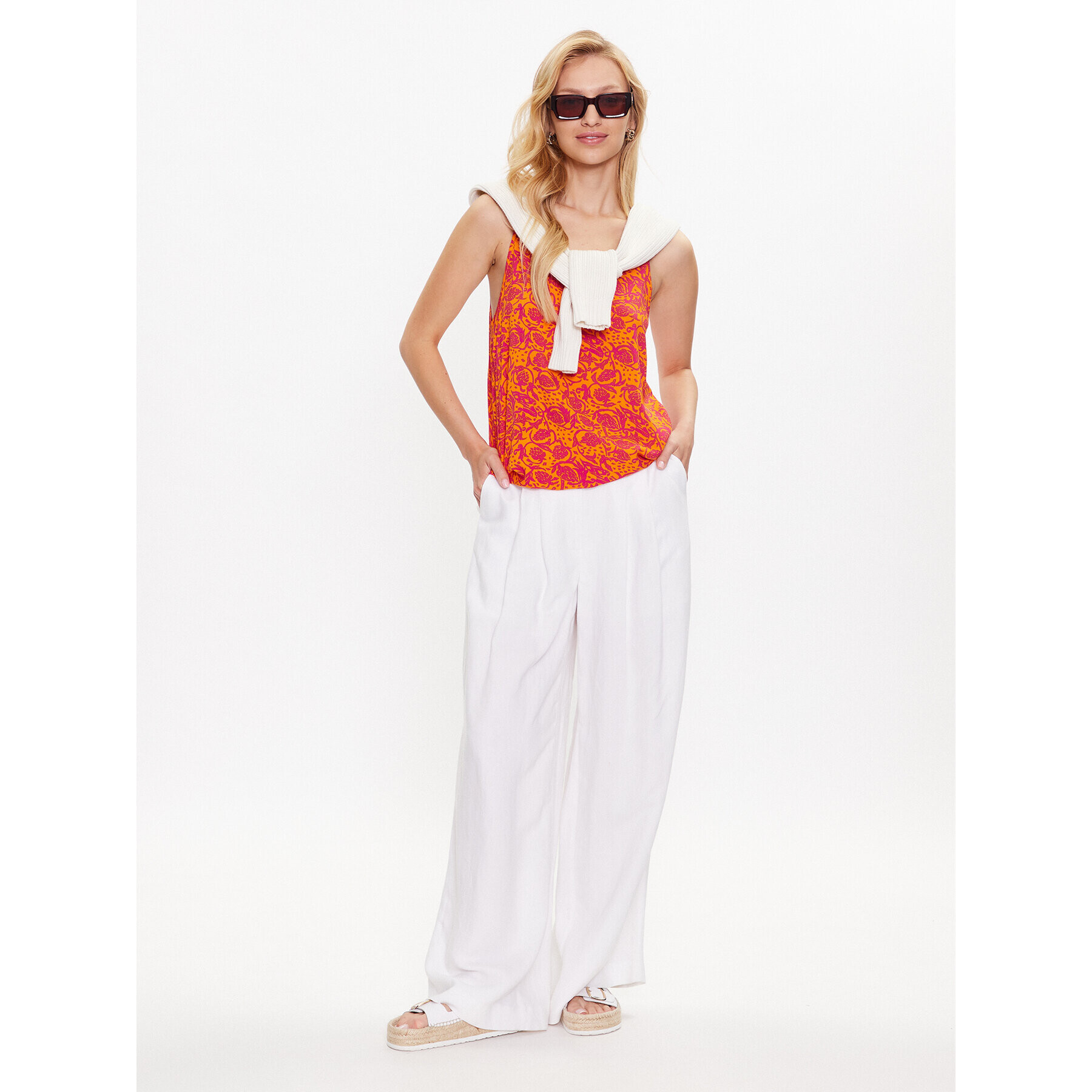ONLY топ 15222159 Оранжев Regular Fit - Pepit.bg