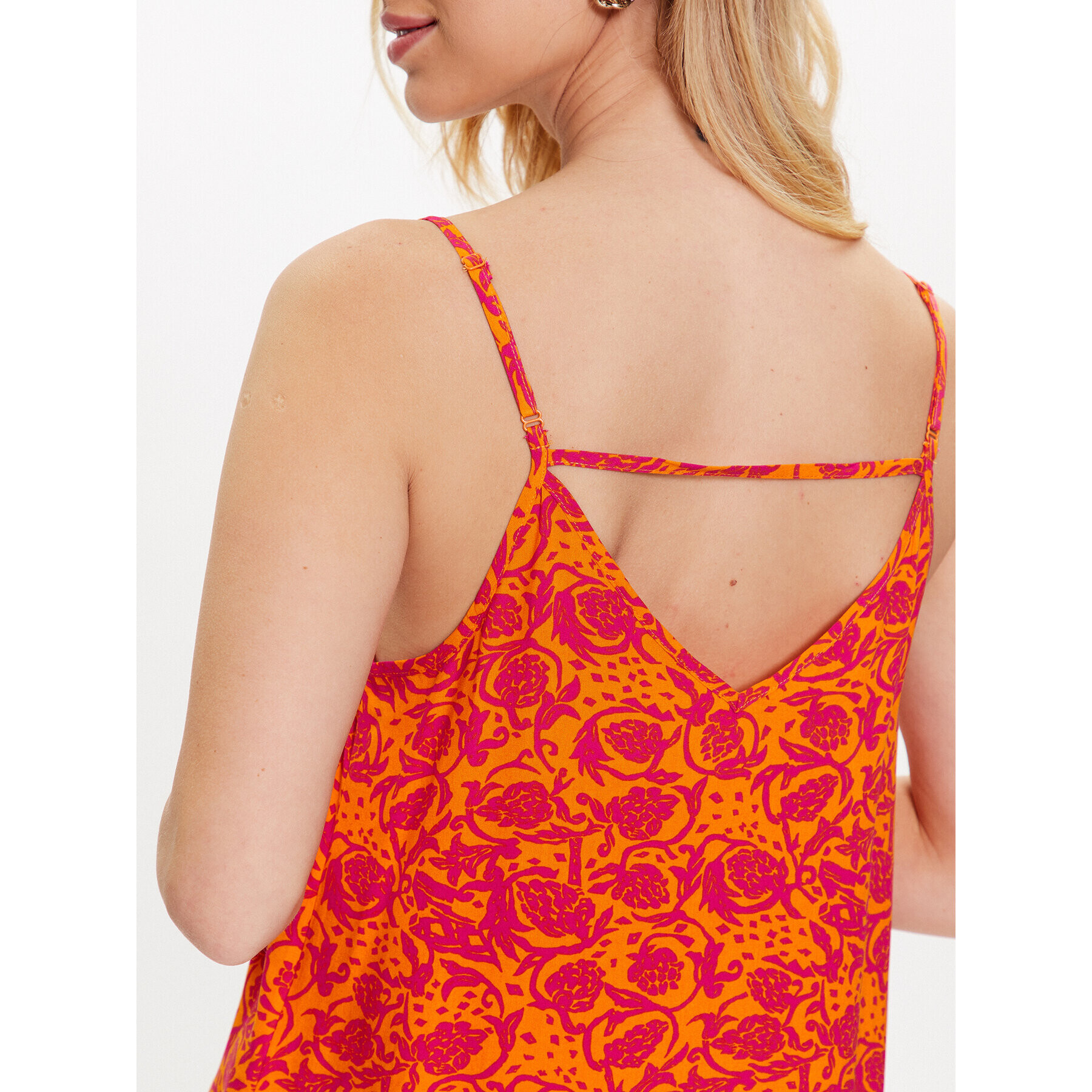 ONLY топ 15222159 Оранжев Regular Fit - Pepit.bg