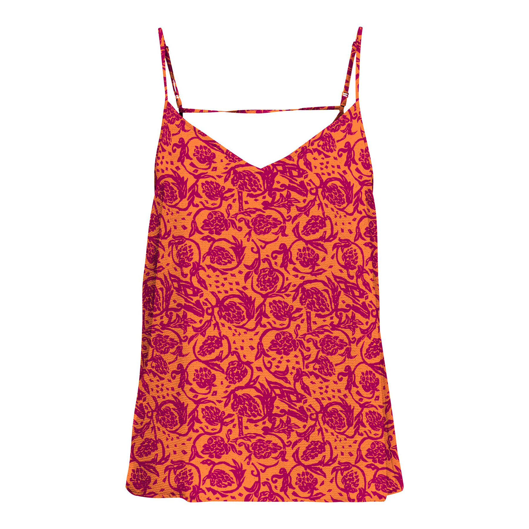 ONLY топ 15222159 Оранжев Regular Fit - Pepit.bg