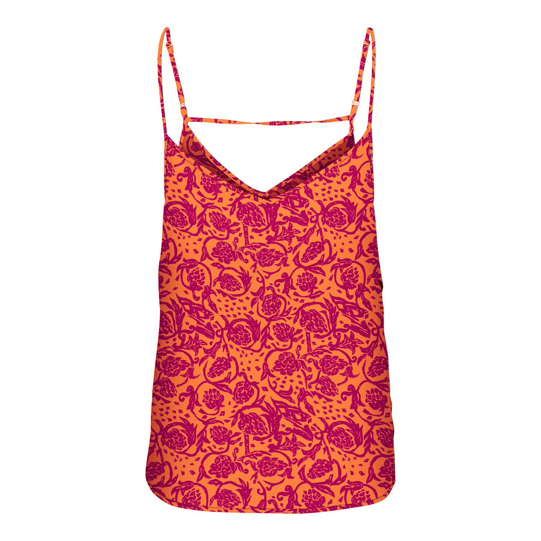 ONLY топ 15222159 Оранжев Regular Fit - Pepit.bg