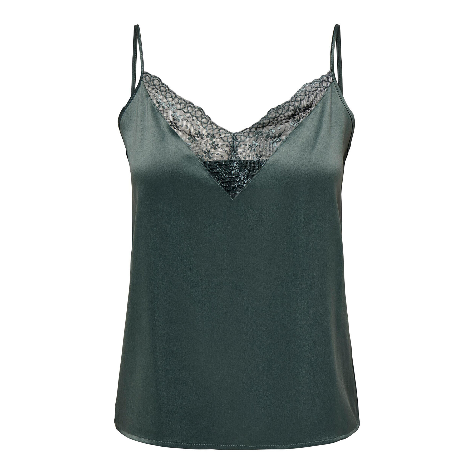ONLY топ 15287104 Зелен Regular Fit - Pepit.bg