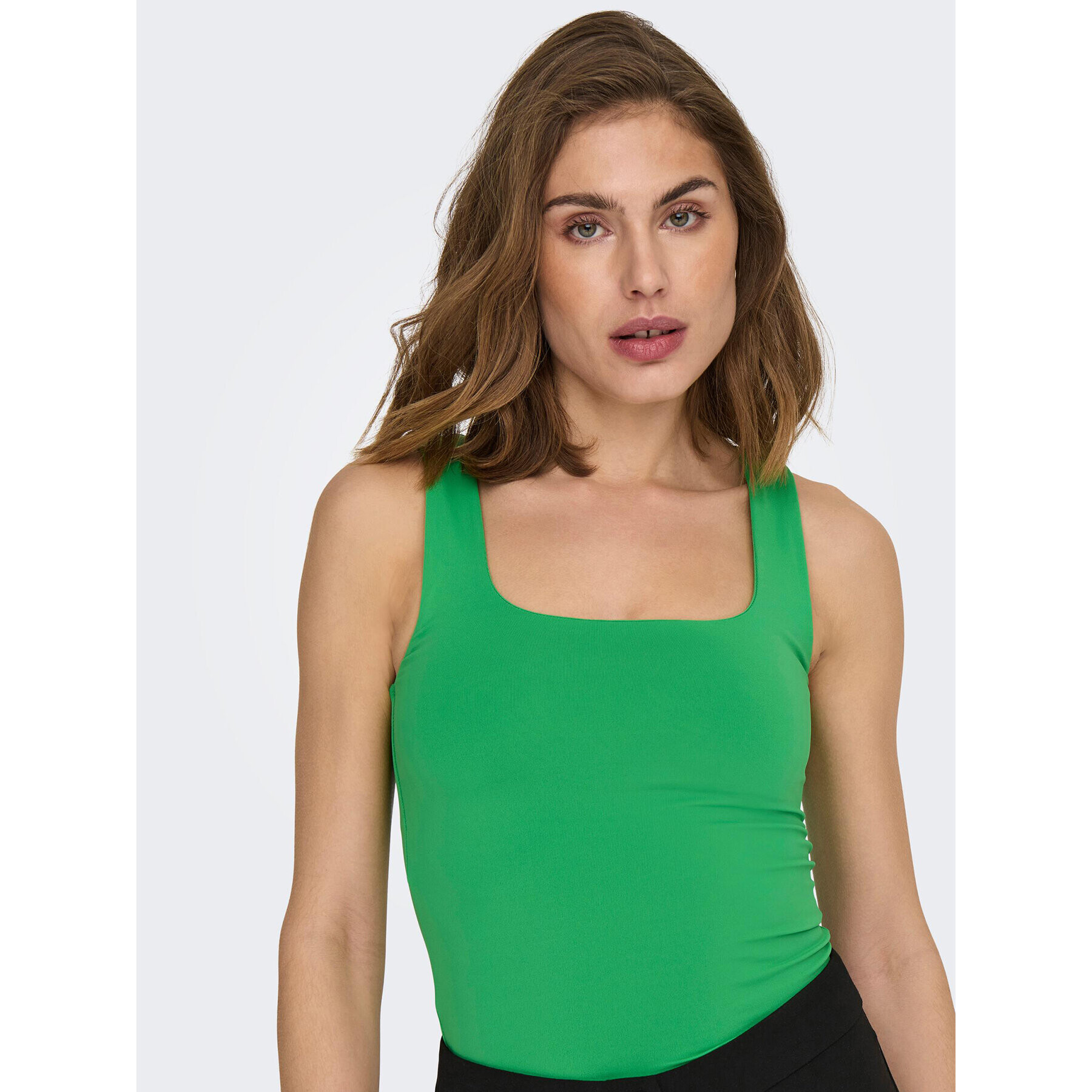 ONLY топ Lea 15278090 Зелен Regular Fit - Pepit.bg