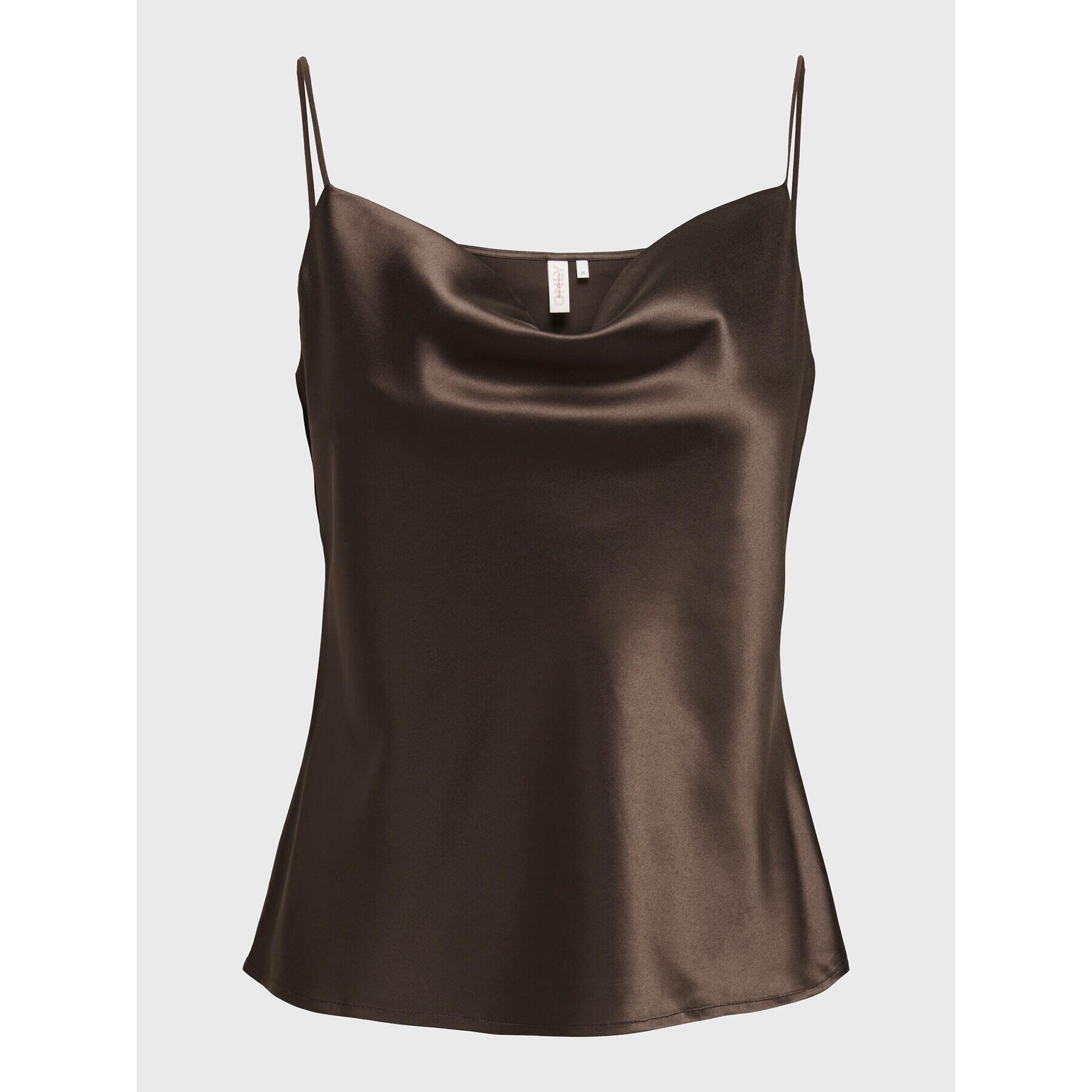 ONLY топ Mille 15275970 Кафяв Regular Fit - Pepit.bg