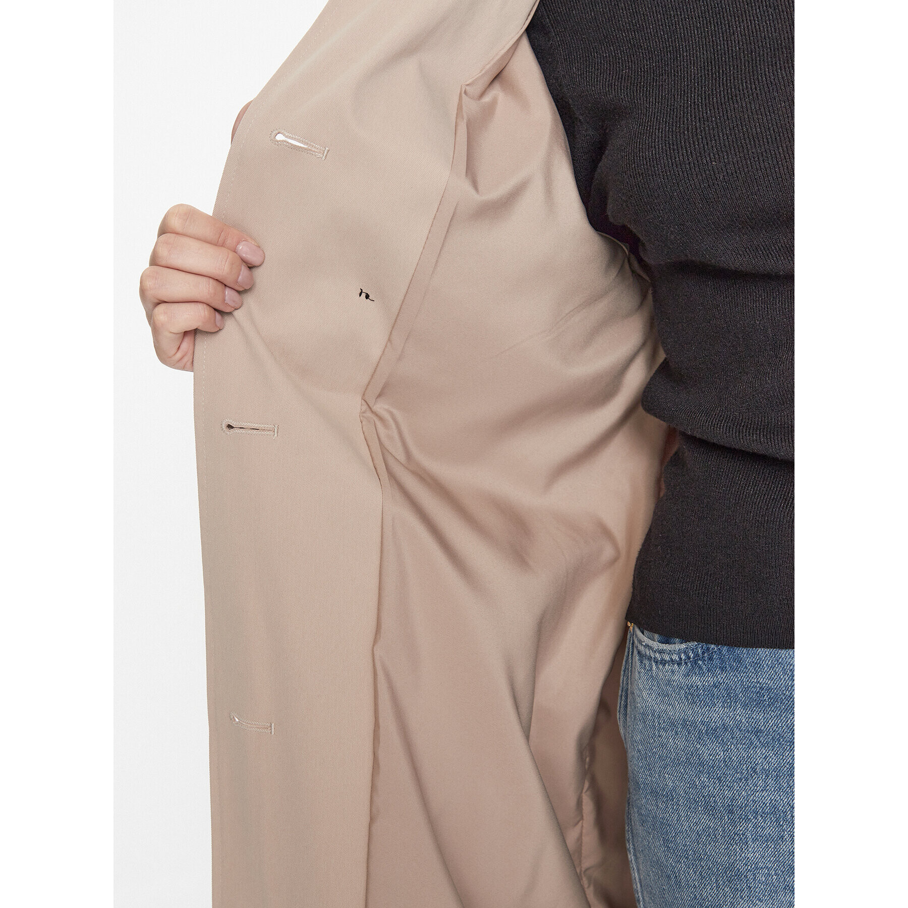ONLY Тренч 15293269 Бежов Regular Fit - Pepit.bg