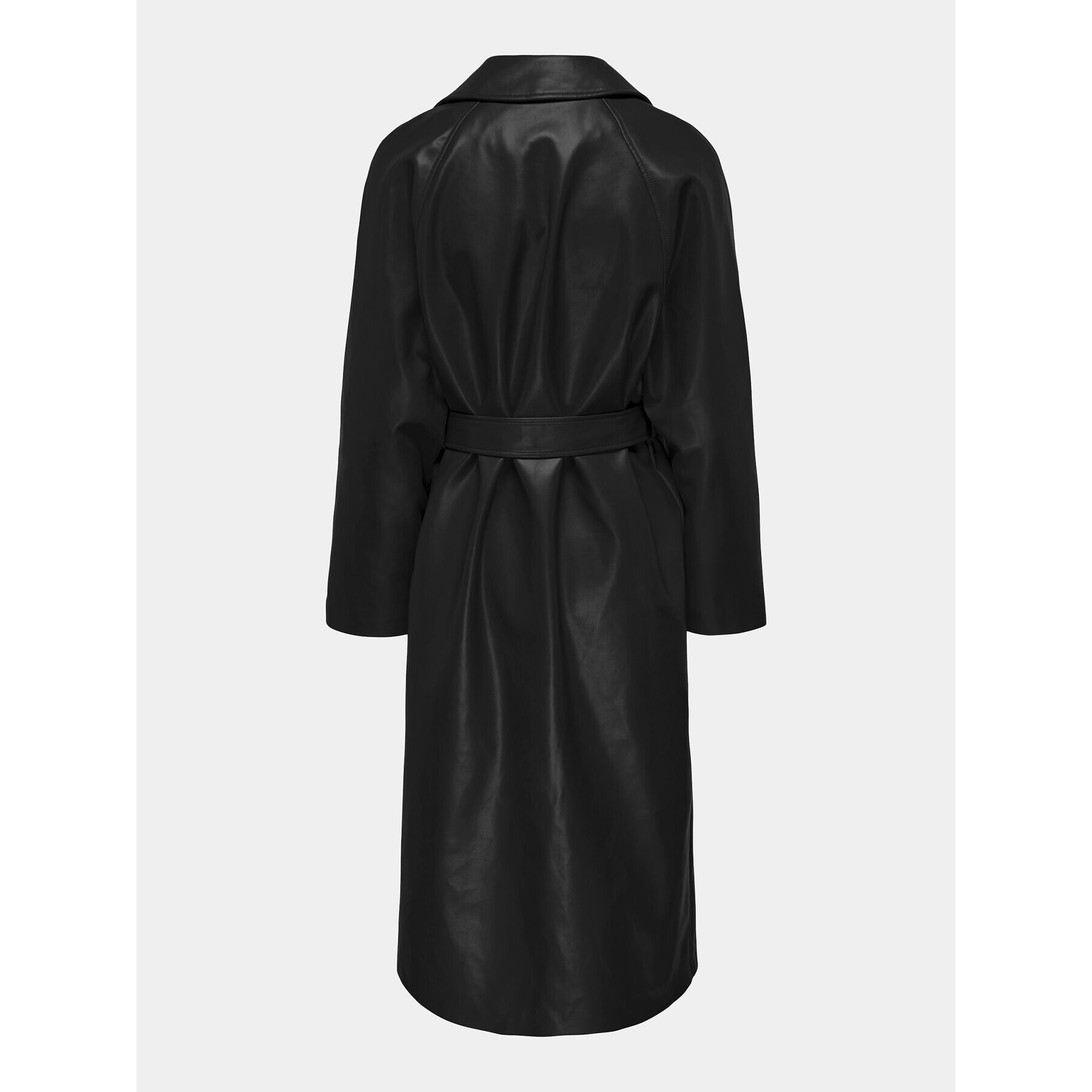 ONLY Тренч 15294002 Черен Regular Fit - Pepit.bg