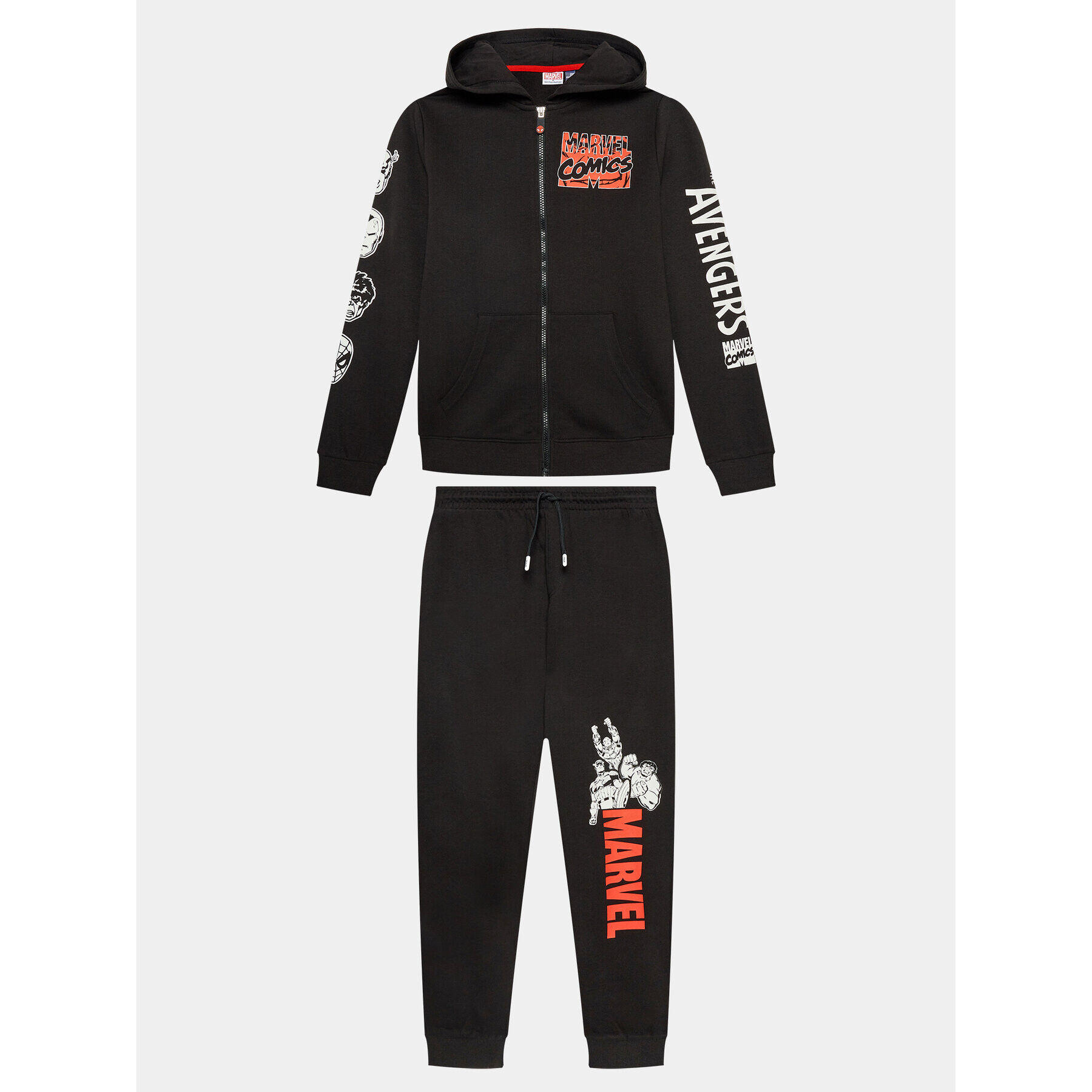 Original Marines Анцуг DDAV2576B Черен Regular Fit - Pepit.bg