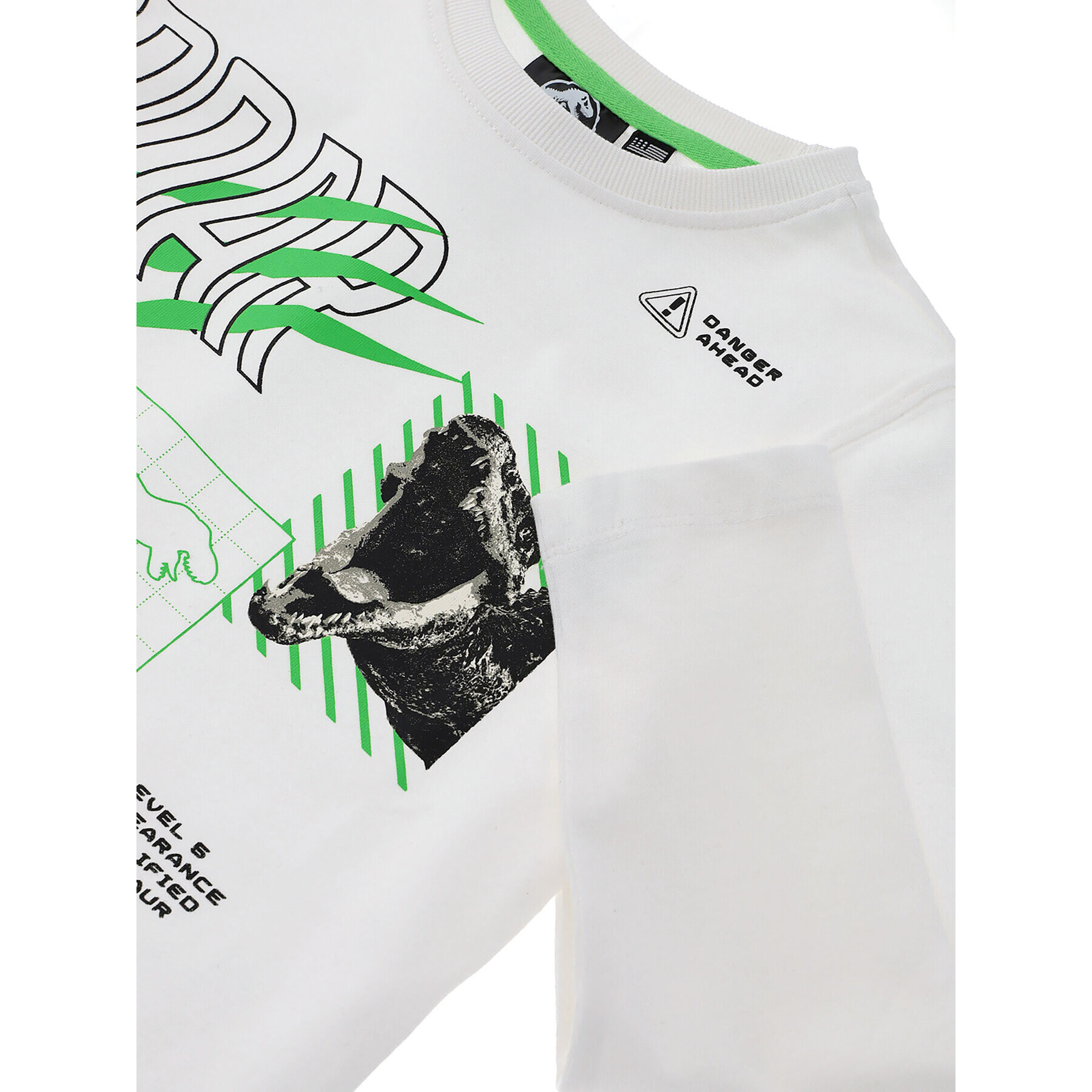 Original Marines Блуза JURASSIC WORLD DCAV2627B Бял Regular Fit - Pepit.bg