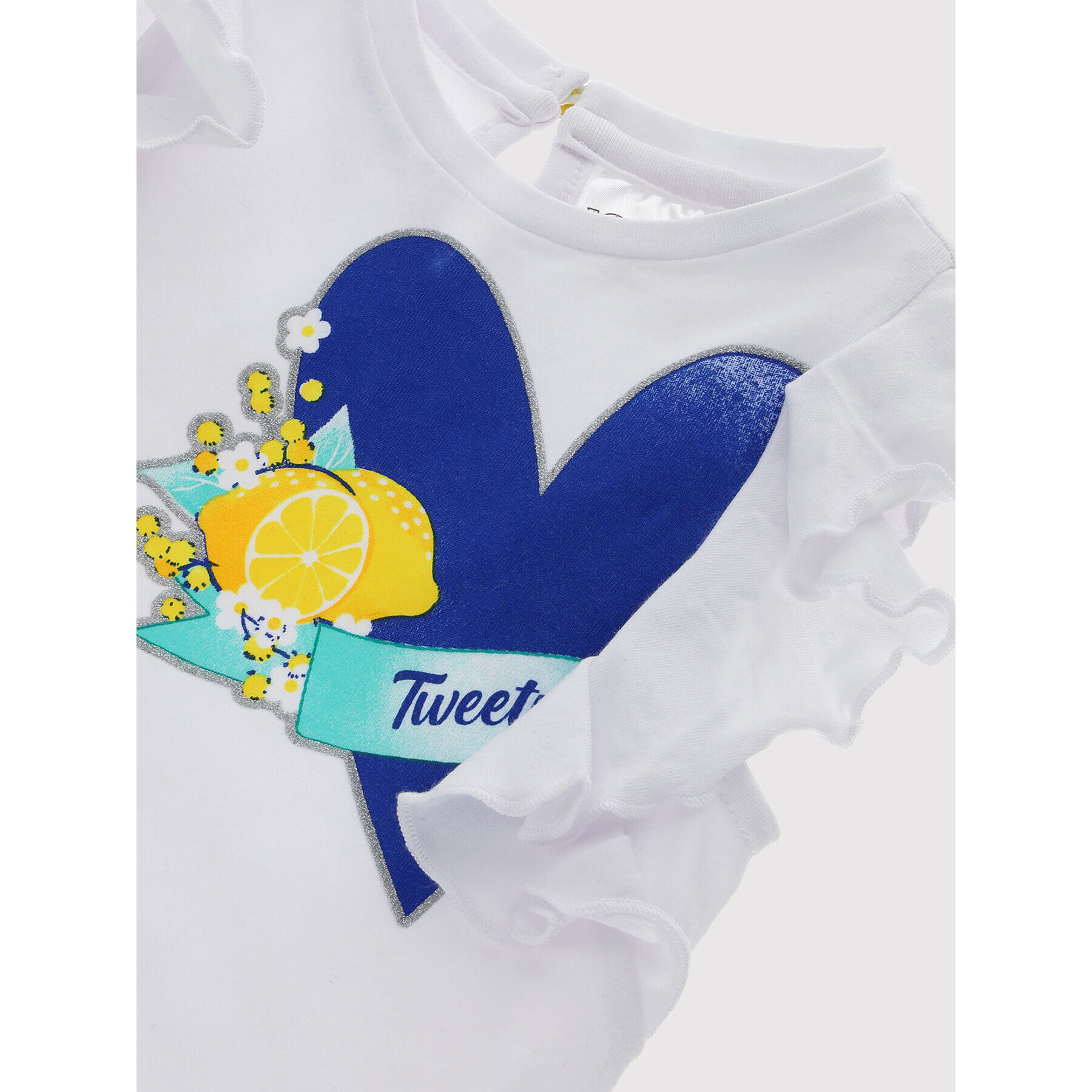 Original Marines Блуза LOONEY TUNES DCPV1107NF Бял Regular Fit - Pepit.bg