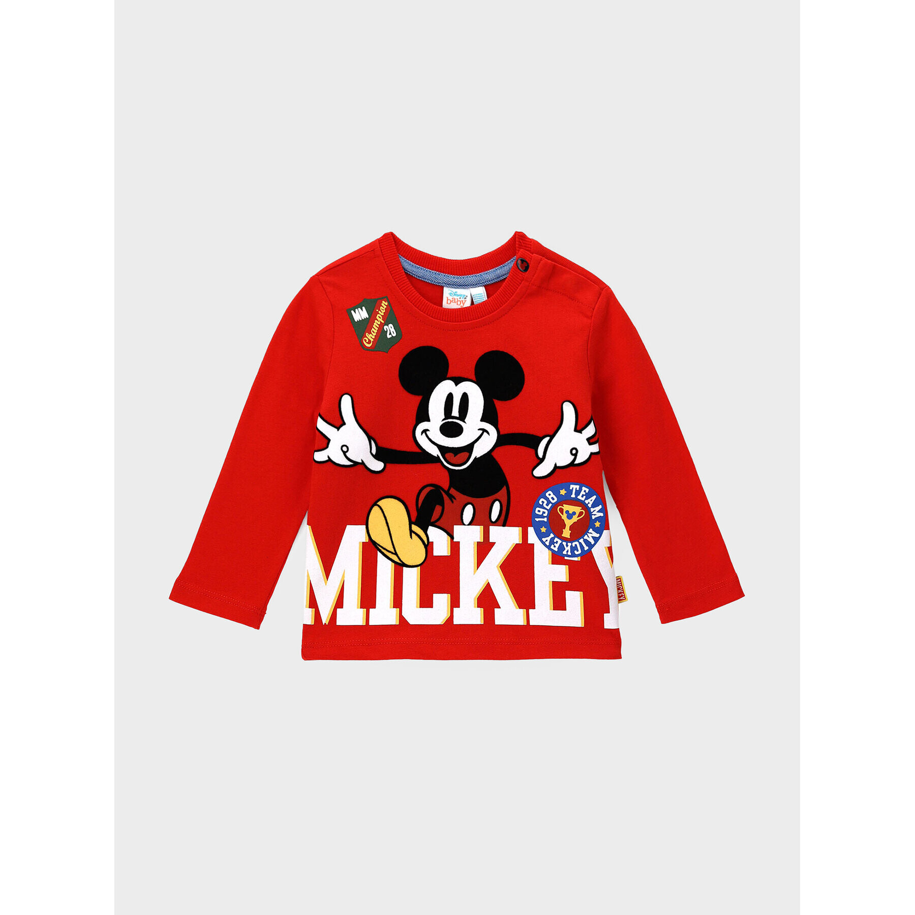 Original Marines Блуза MICKEY MOUSE DCAV0617NM Червен Regular Fit - Pepit.bg