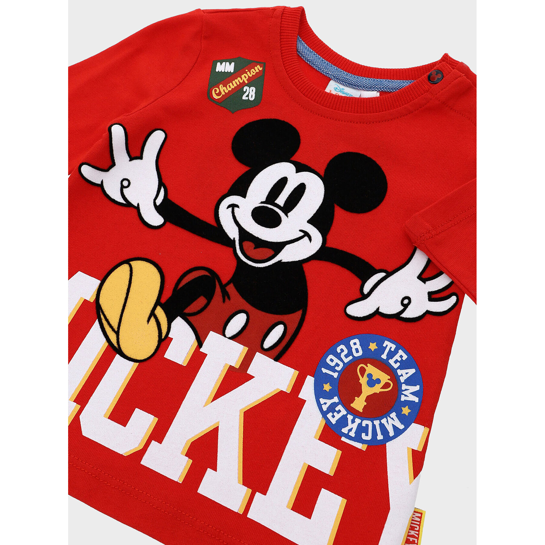 Original Marines Блуза MICKEY MOUSE DCAV0617NM Червен Regular Fit - Pepit.bg