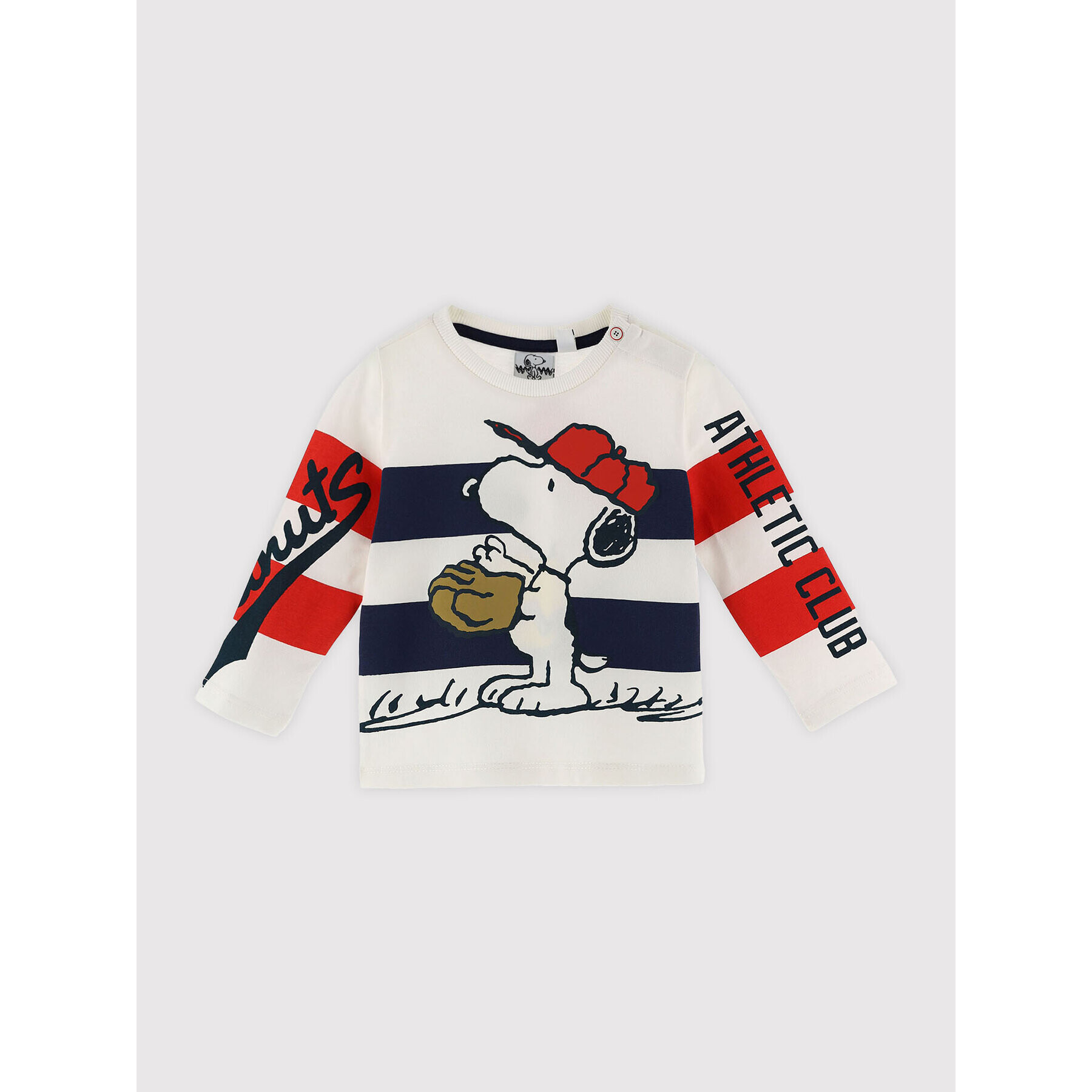 Original Marines Блуза PEANUTS DCPV0239NM Бял Regular Fit - Pepit.bg