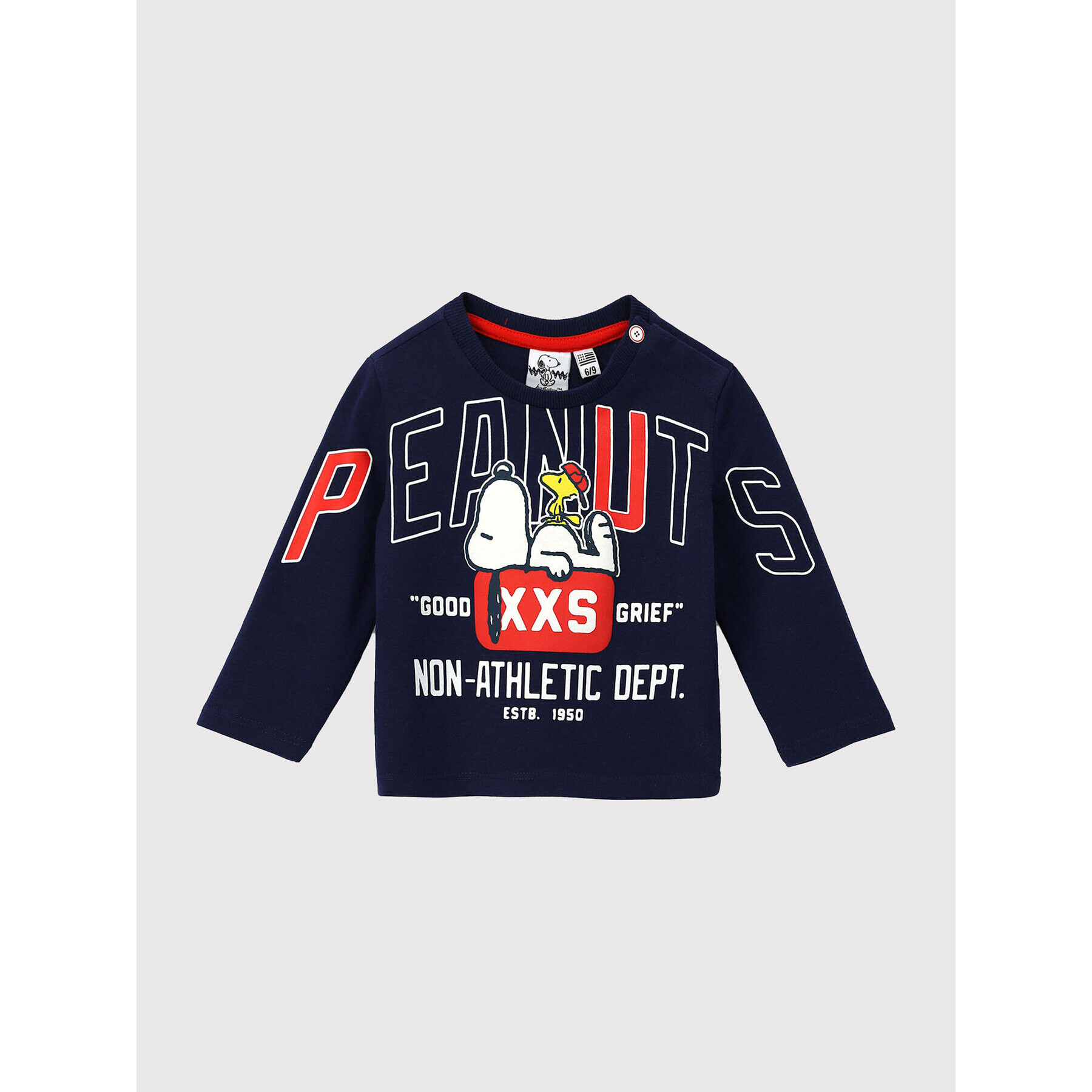 Original Marines Блуза PEANUTS DCPV0239NM Тъмносин Regular Fit - Pepit.bg