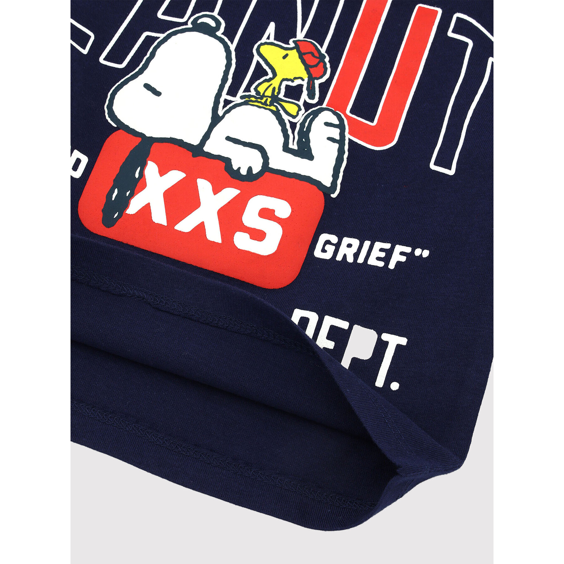 Original Marines Блуза PEANUTS DCPV0239NM Тъмносин Regular Fit - Pepit.bg