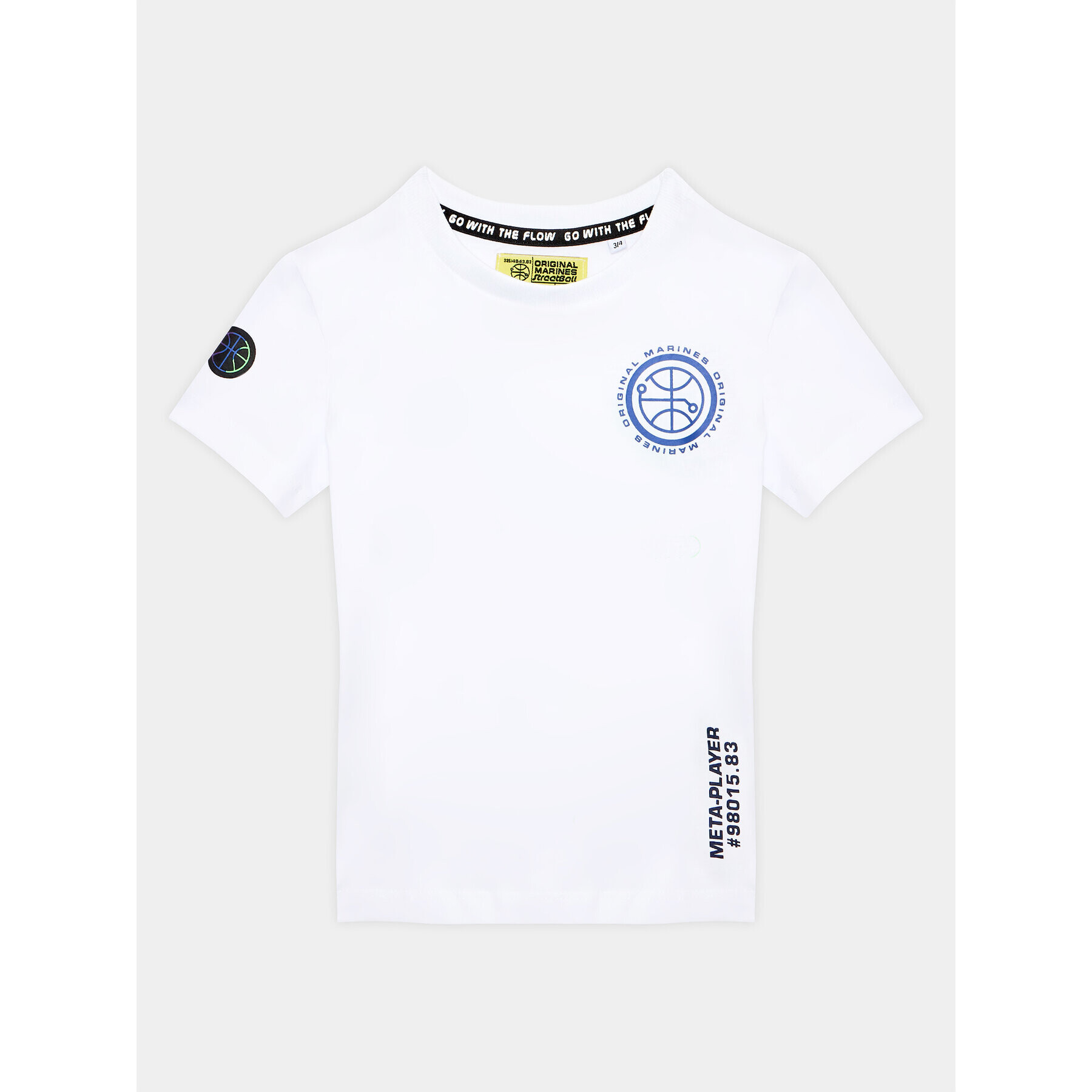 Original Marines Детски комплект DDP2184B Бял Regular Fit - Pepit.bg