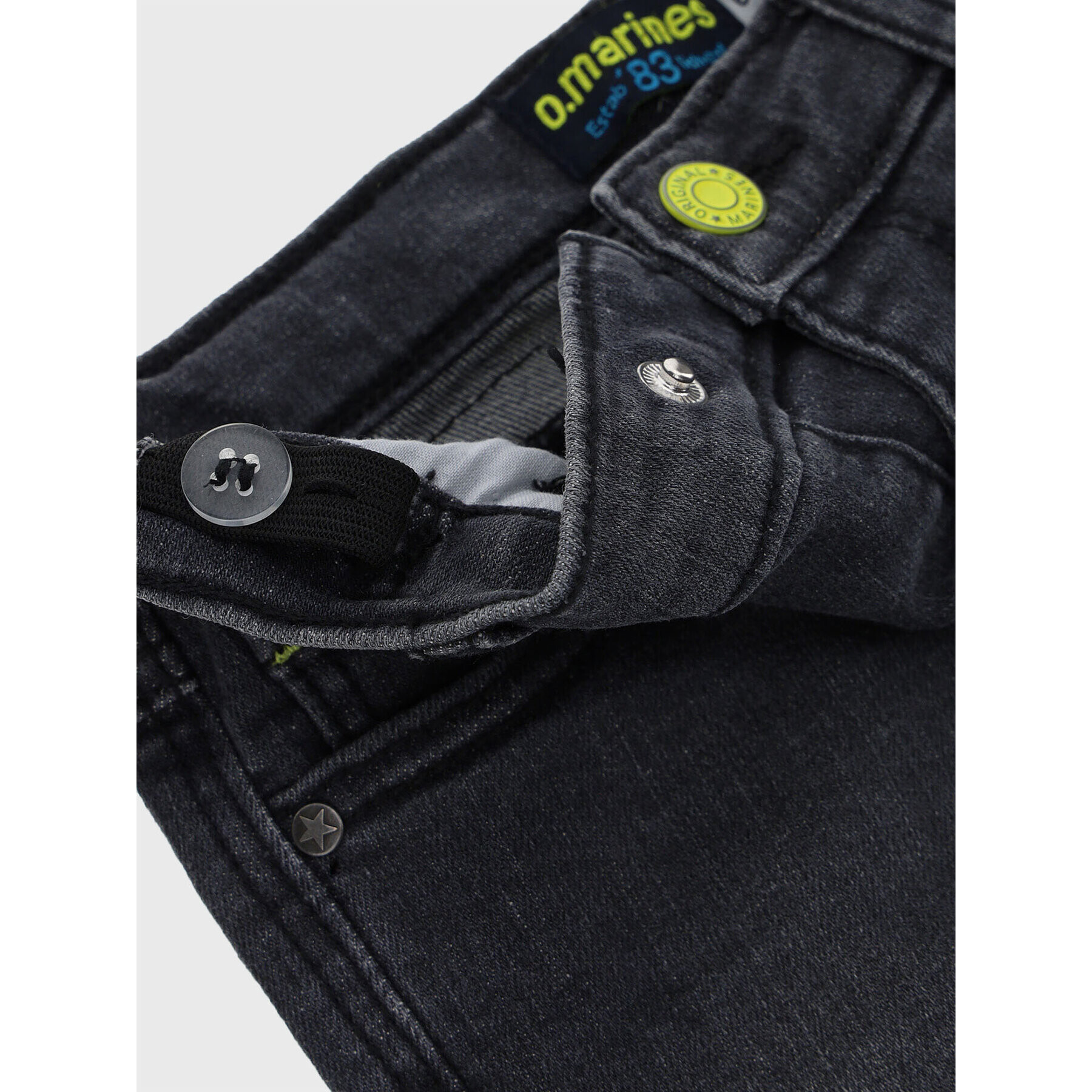Original Marines Дънки DCA0768NM Сив Slim Fit - Pepit.bg