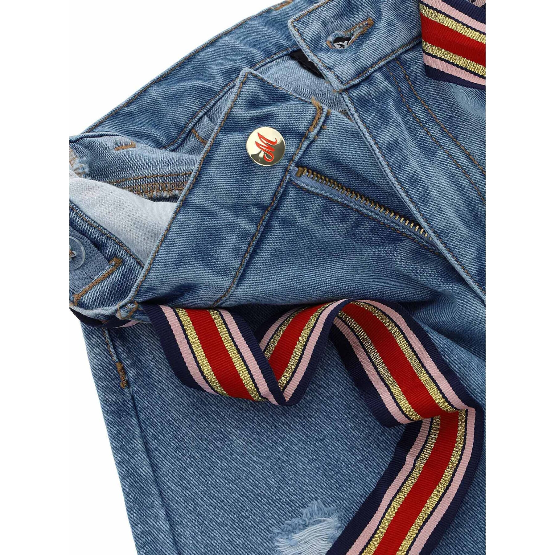 Original Marines Дънки MICKEY MOUSE DCAV3585F Син Relaxed Fit - Pepit.bg