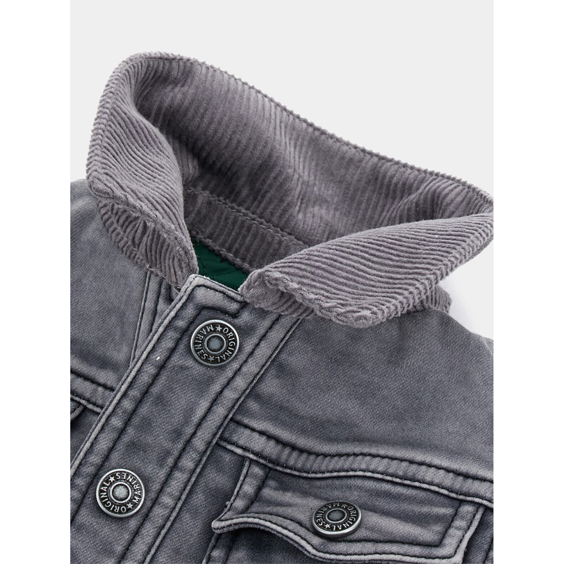Original Marines Дънково яке DDAV0606NM Сив Regular Fit - Pepit.bg