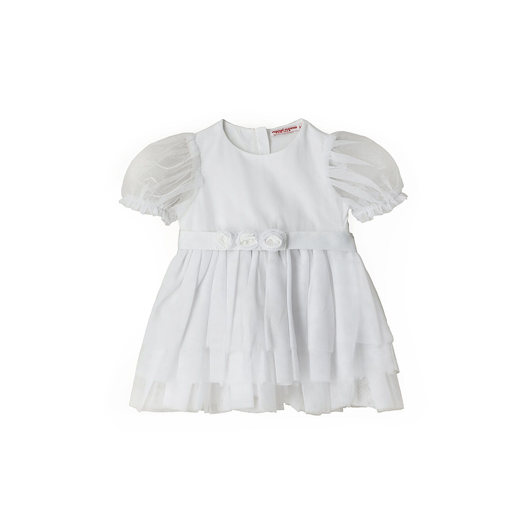 Original Marines Елегантна рокля DDP1074NF Бял Regular Fit - Pepit.bg
