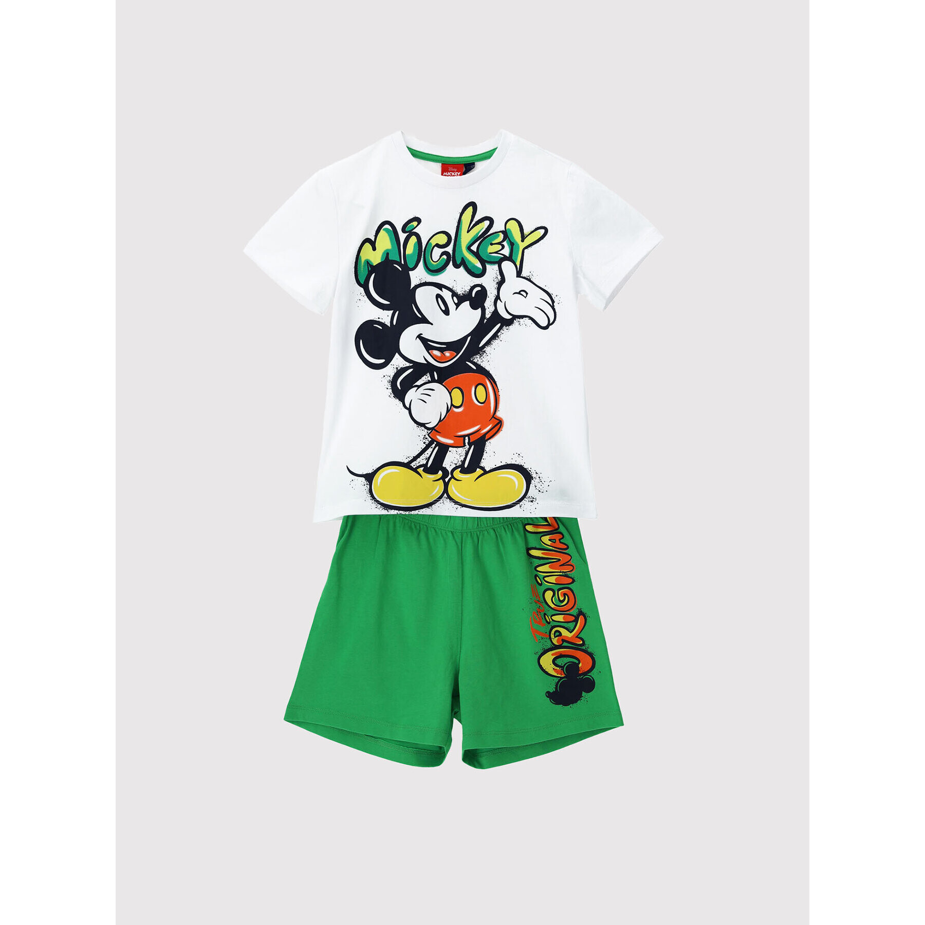 Original Marines Комплект тишърт и панталонки MICKEY MOUSE DCPV2247B Цветен Regular Fit - Pepit.bg