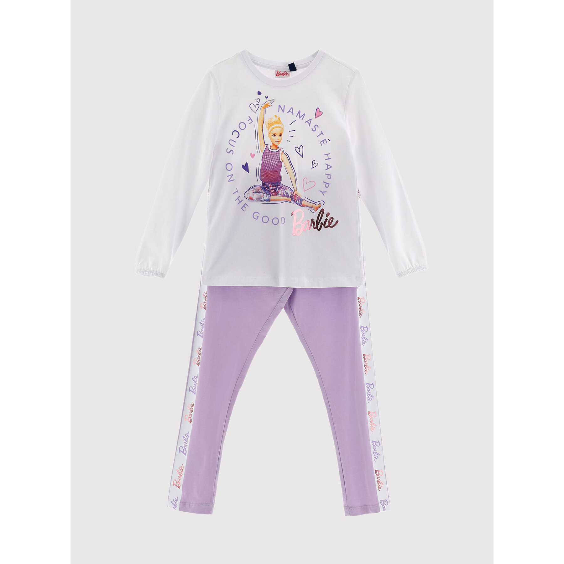 Original Marines Пижама BARBIE DCPV3116F Бял Regular Fit - Pepit.bg