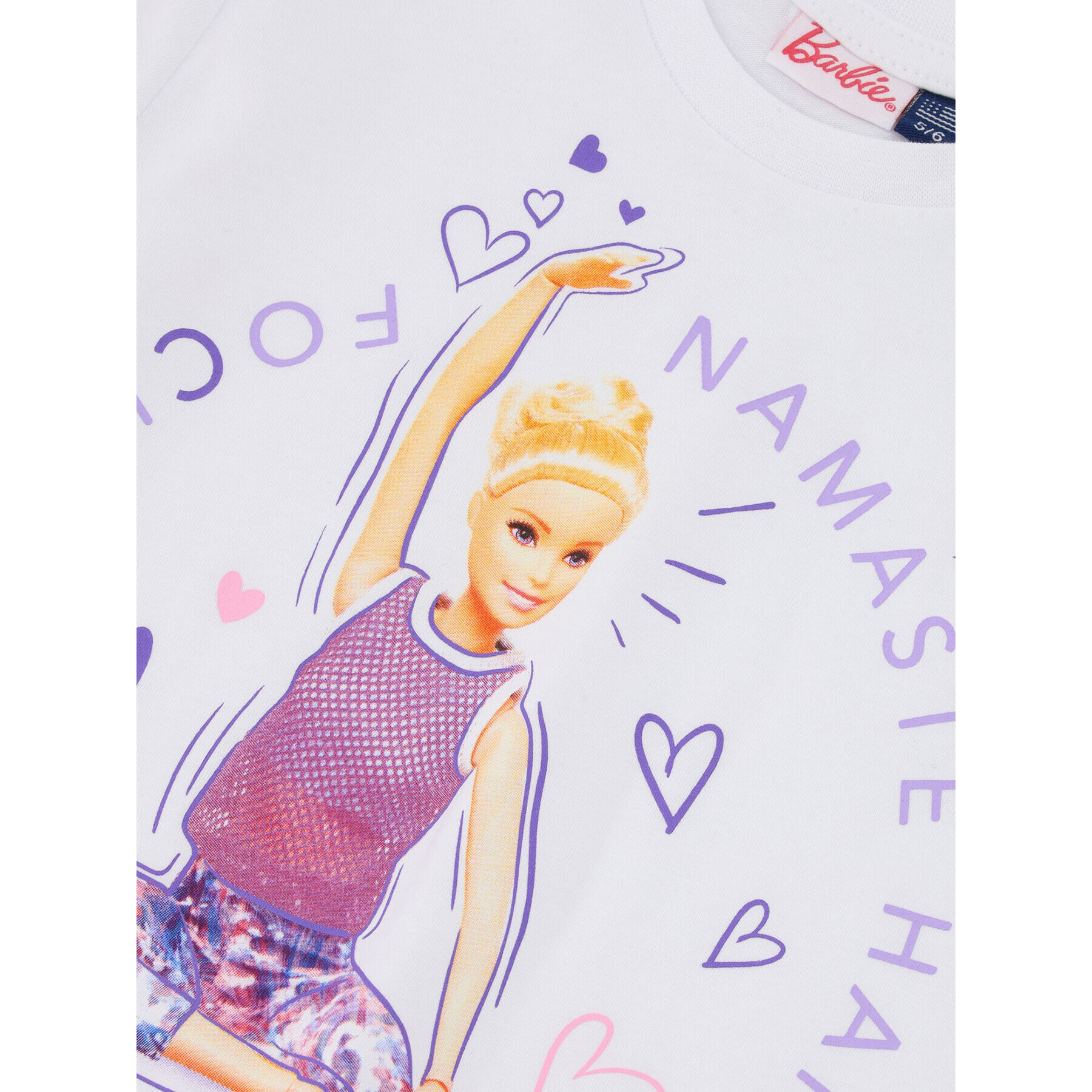 Original Marines Пижама BARBIE DCPV3116F Бял Regular Fit - Pepit.bg