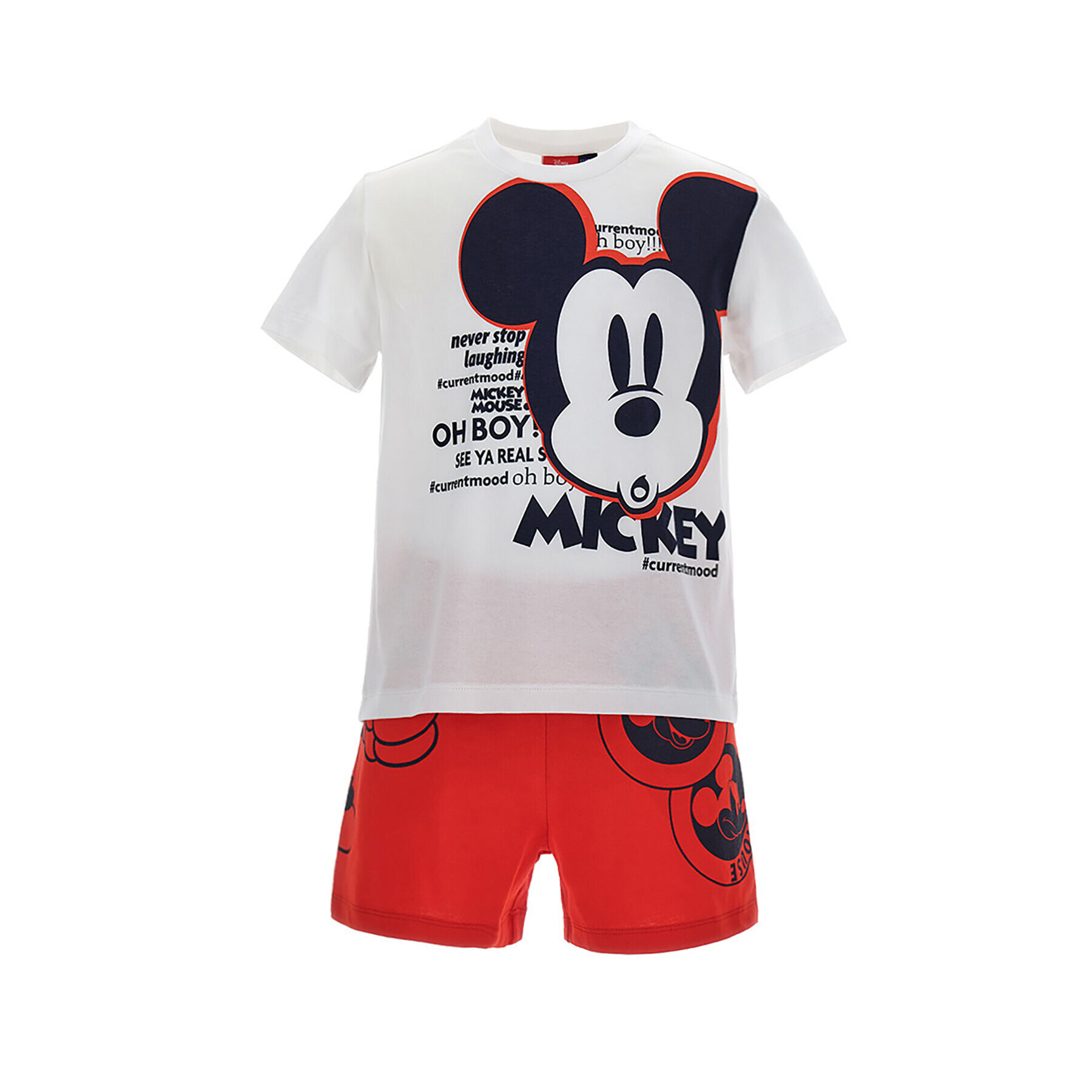 Original Marines Пижама DISNEY MICKEY DDPV2014B Бял - Pepit.bg