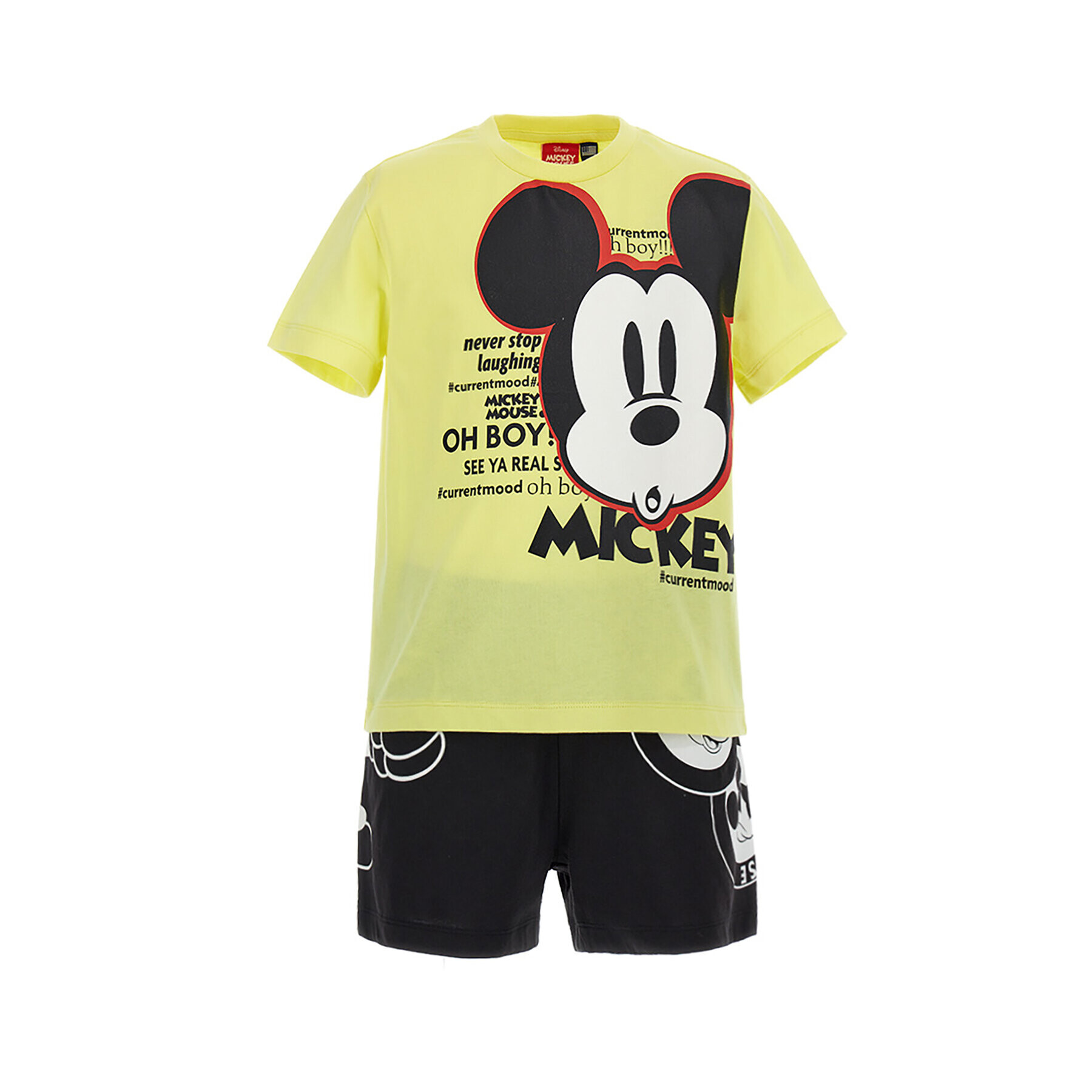 Original Marines Пижама DISNEY MICKEY DDPV2014B Жълт - Pepit.bg