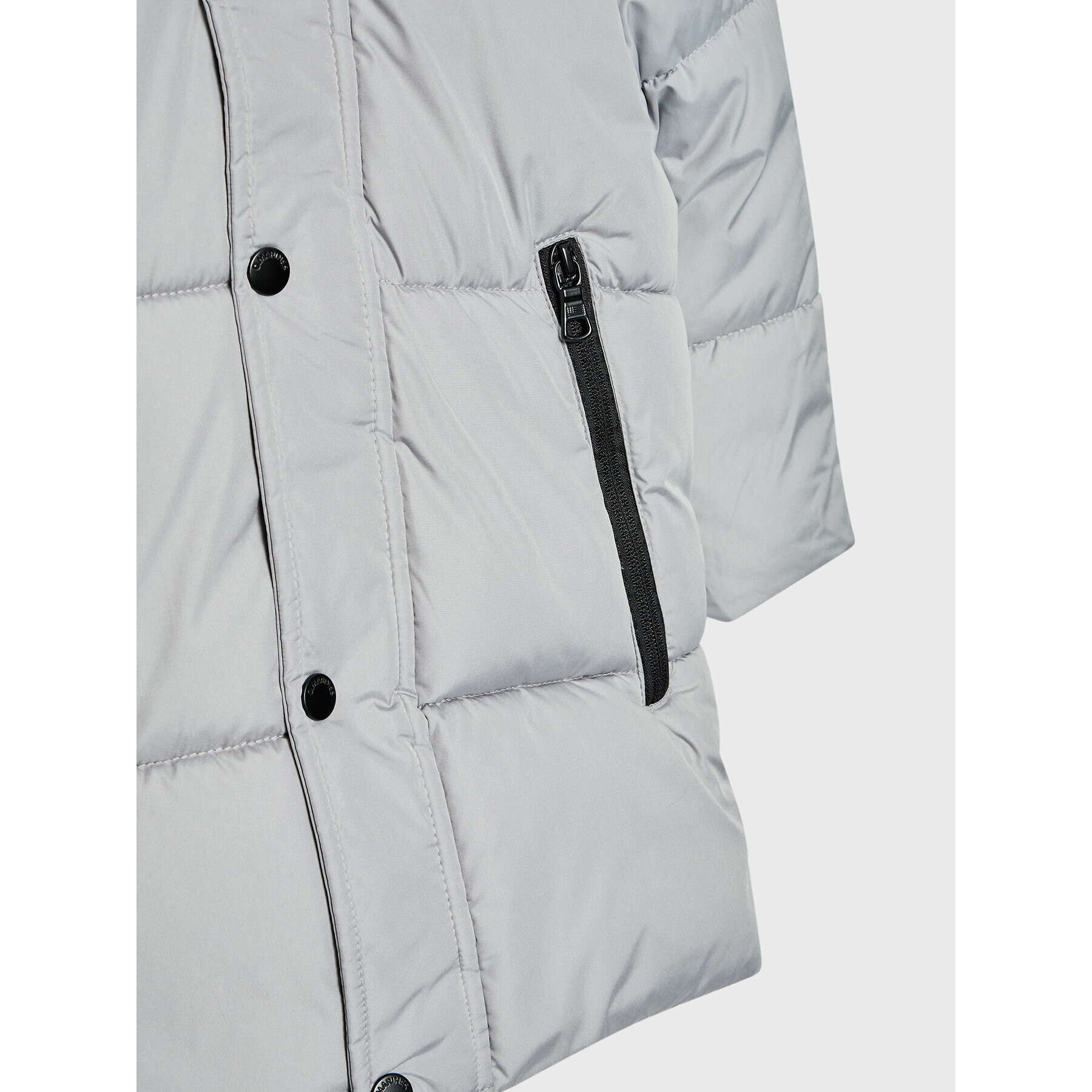 Original Marines Пухено яке DCA2546B Сив Regular Fit - Pepit.bg