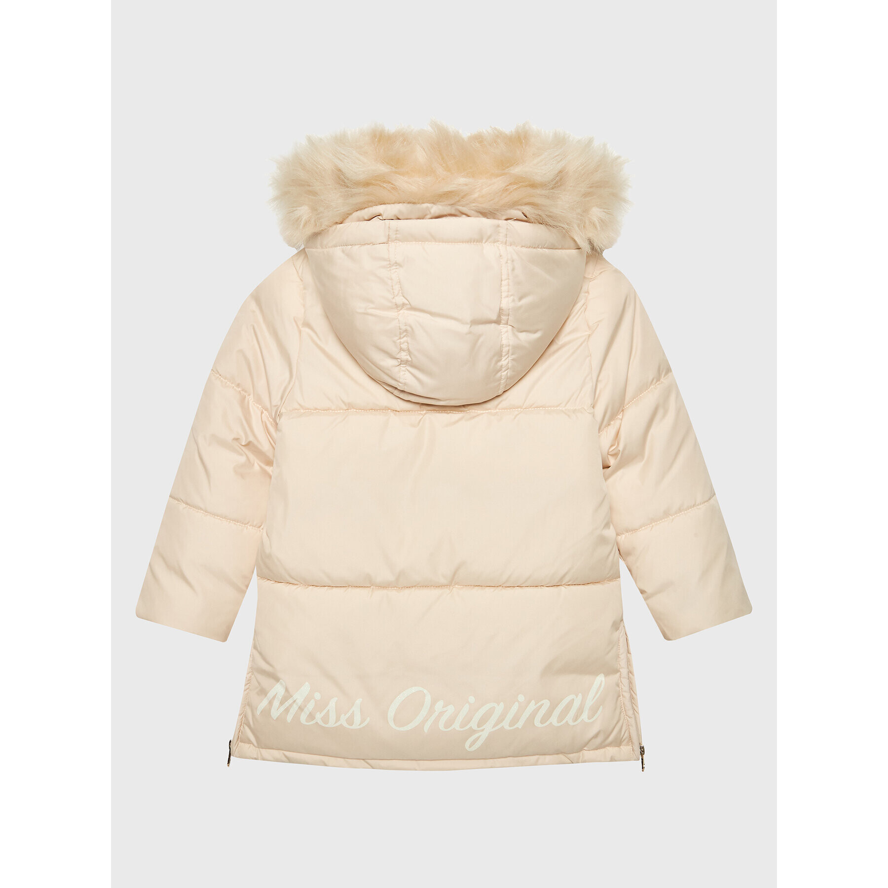 Original Marines Пухено яке DCA3607F Бежов Regular Fit - Pepit.bg