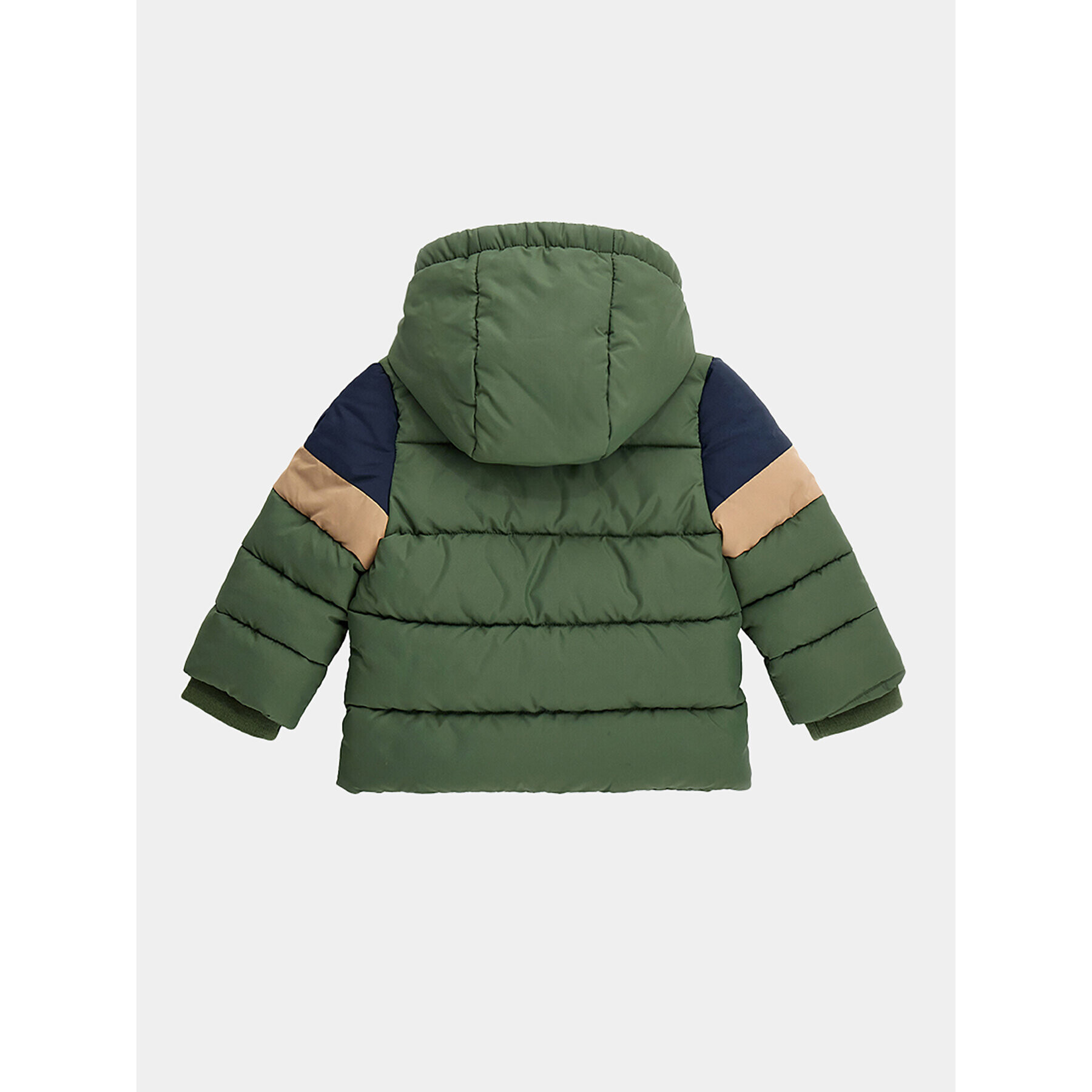 Original Marines Пухено яке DDA0711NM Зелен Regular Fit - Pepit.bg