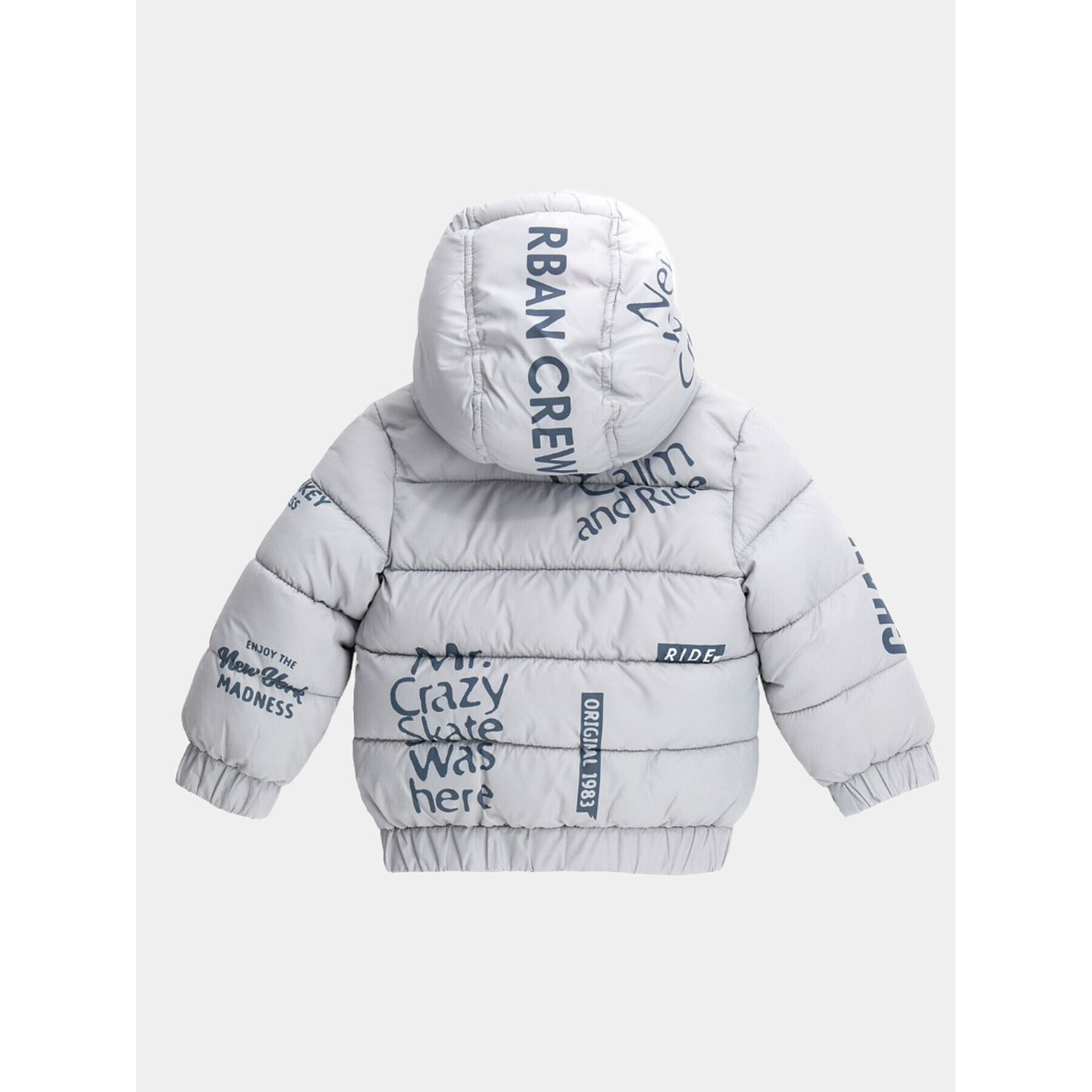 Original Marines Пухено яке DDA0715NM Сив Regular Fit - Pepit.bg