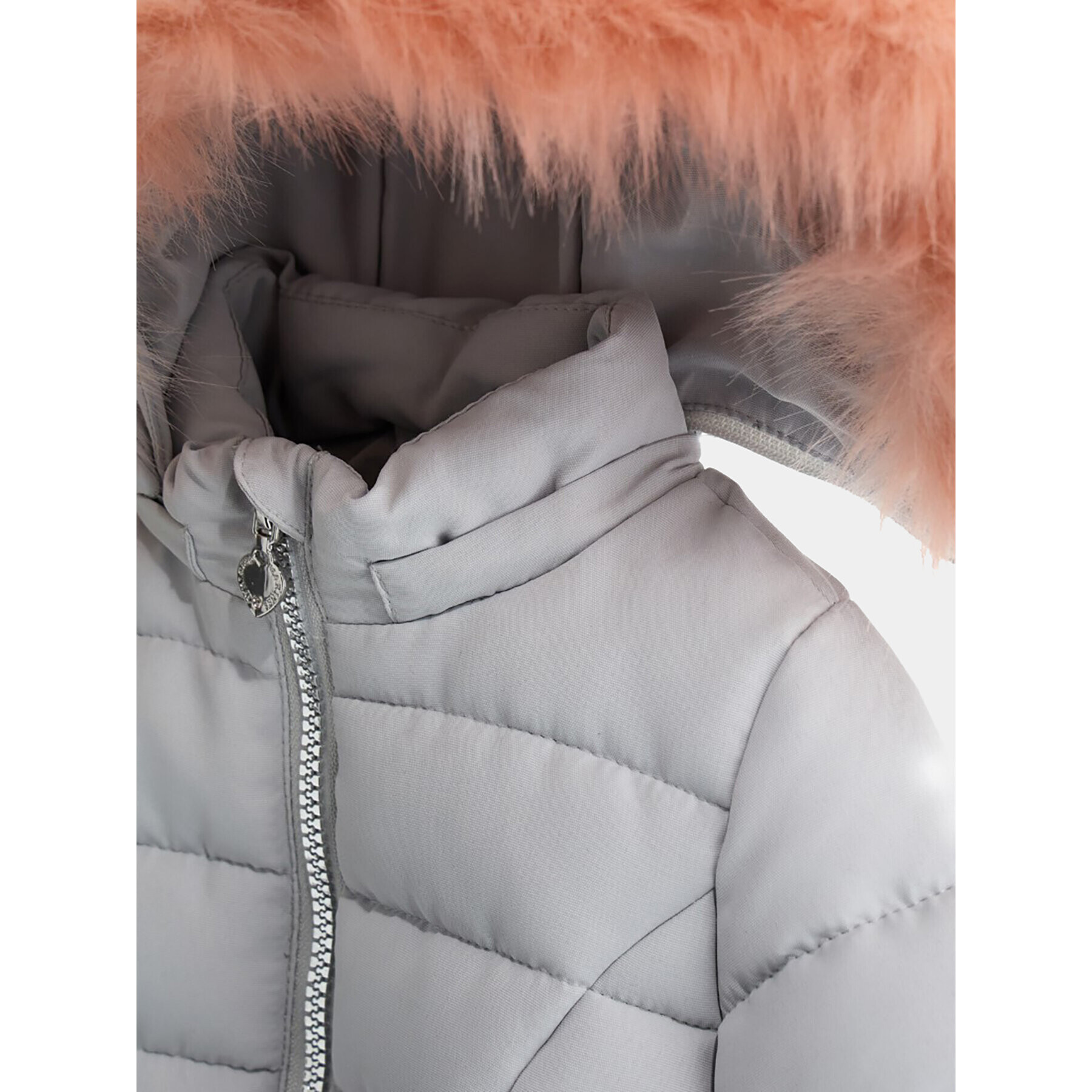Original Marines Пухено яке DDA1449NF Сив Regular Fit - Pepit.bg
