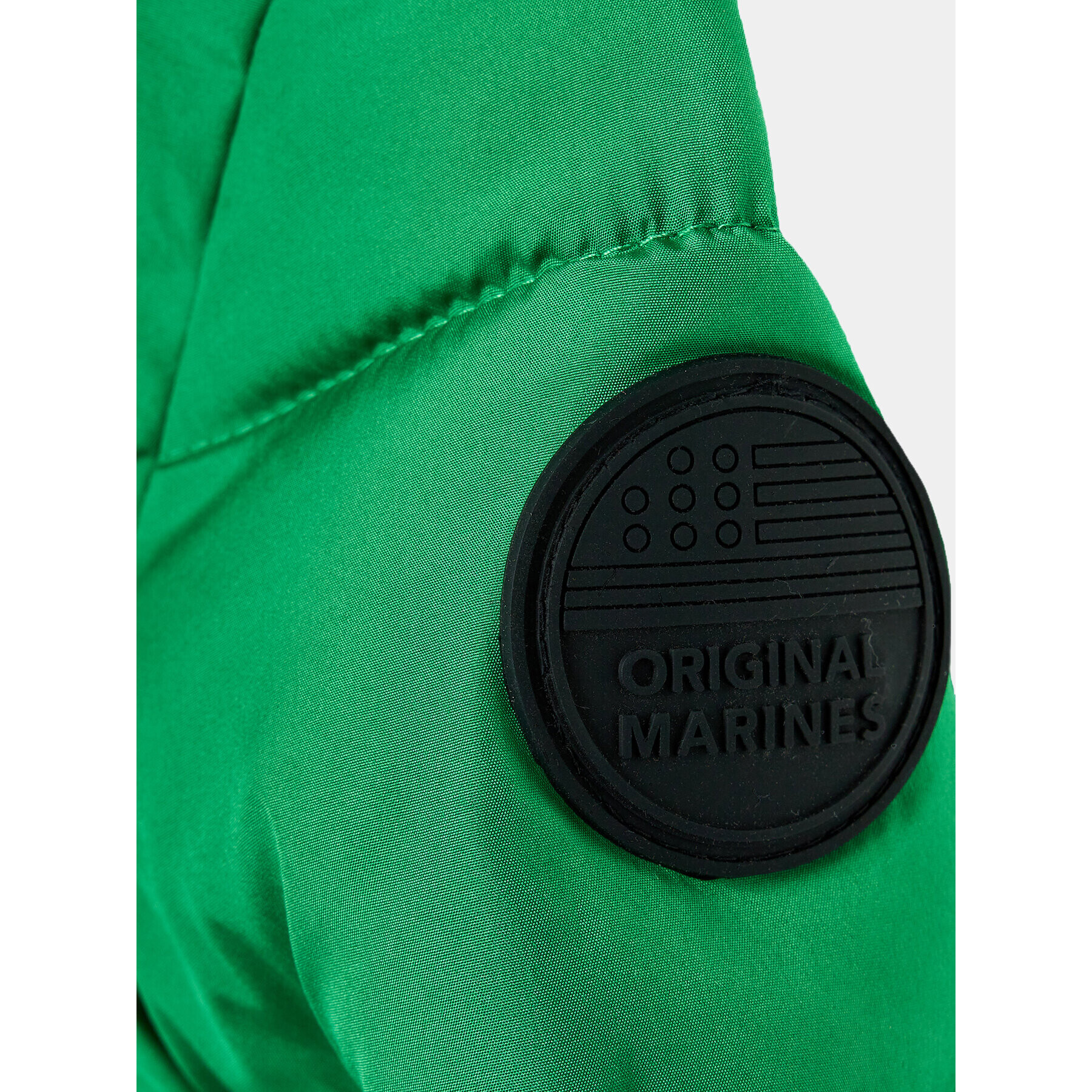 Original Marines Пухено яке DDA2903B Зелен Regular Fit - Pepit.bg