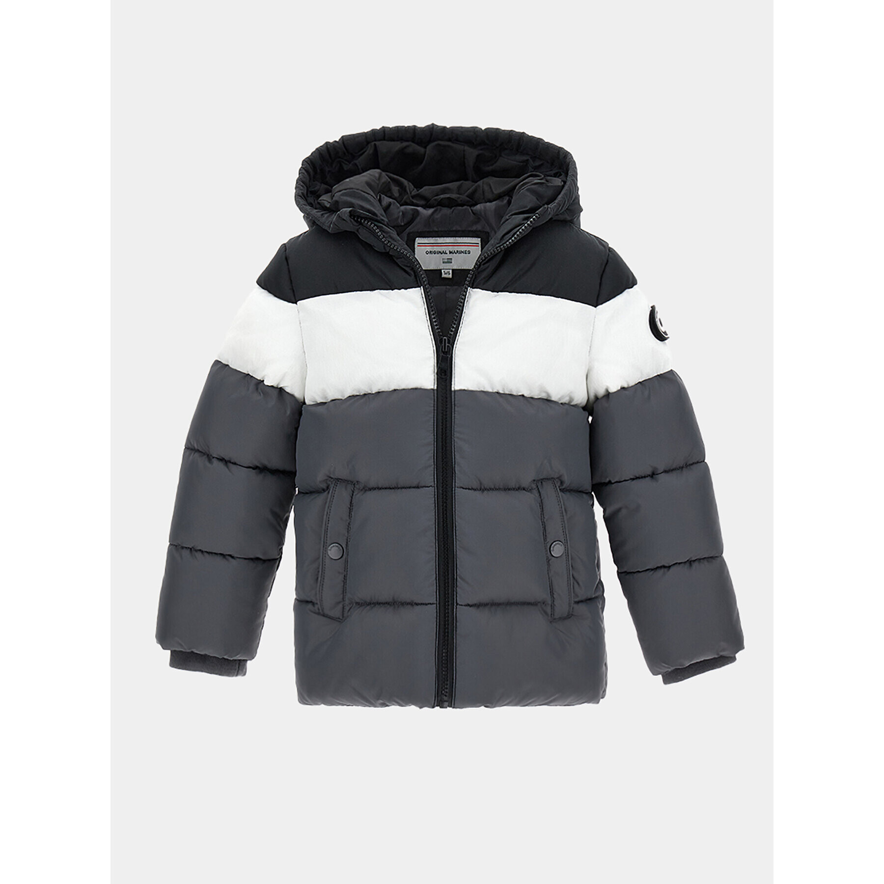 Original Marines Пухено яке DDA2905B Сив Regular Fit - Pepit.bg