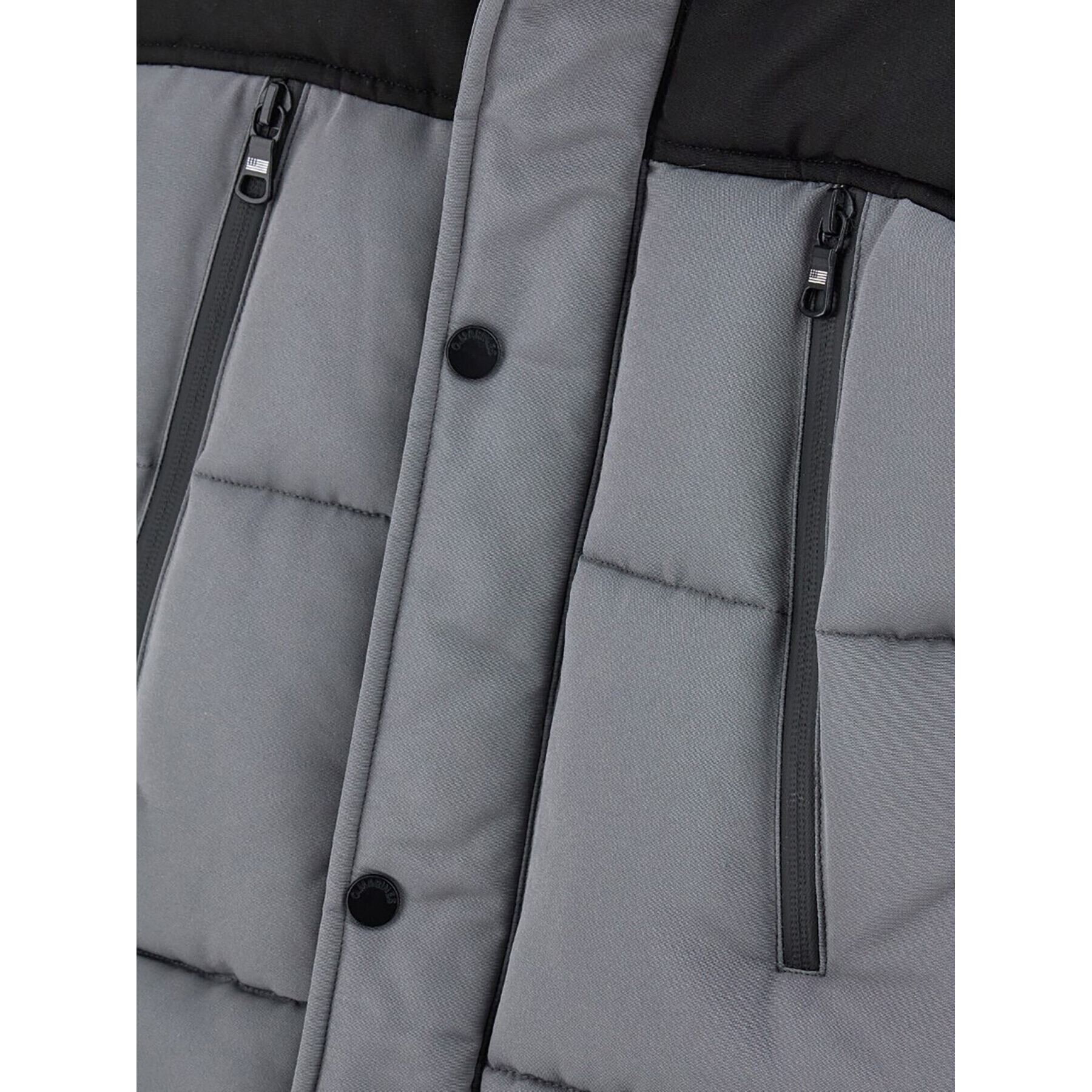 Original Marines Пухено яке DDA2907B Сив Regular Fit - Pepit.bg