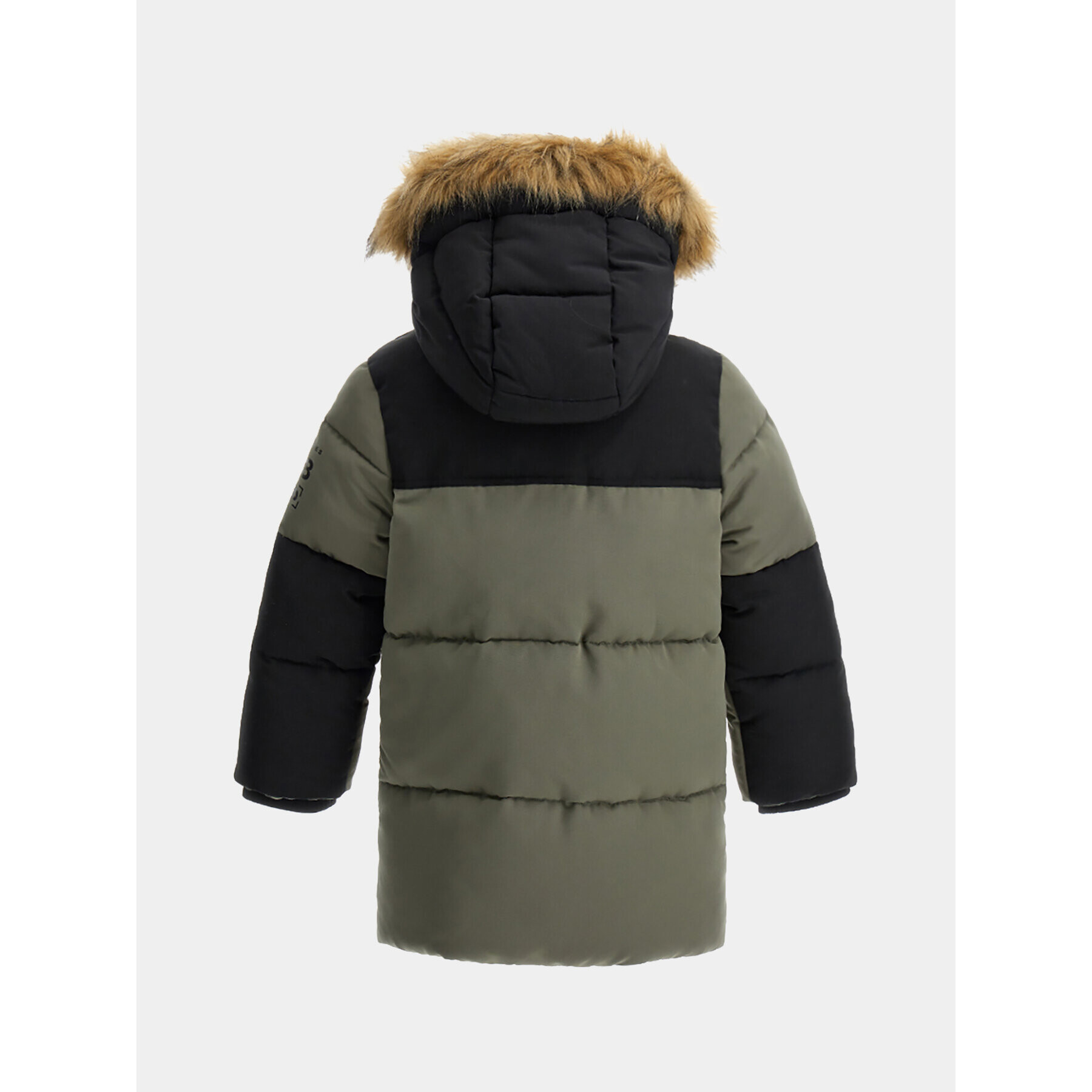 Original Marines Пухено яке DDA2907B Зелен Regular Fit - Pepit.bg