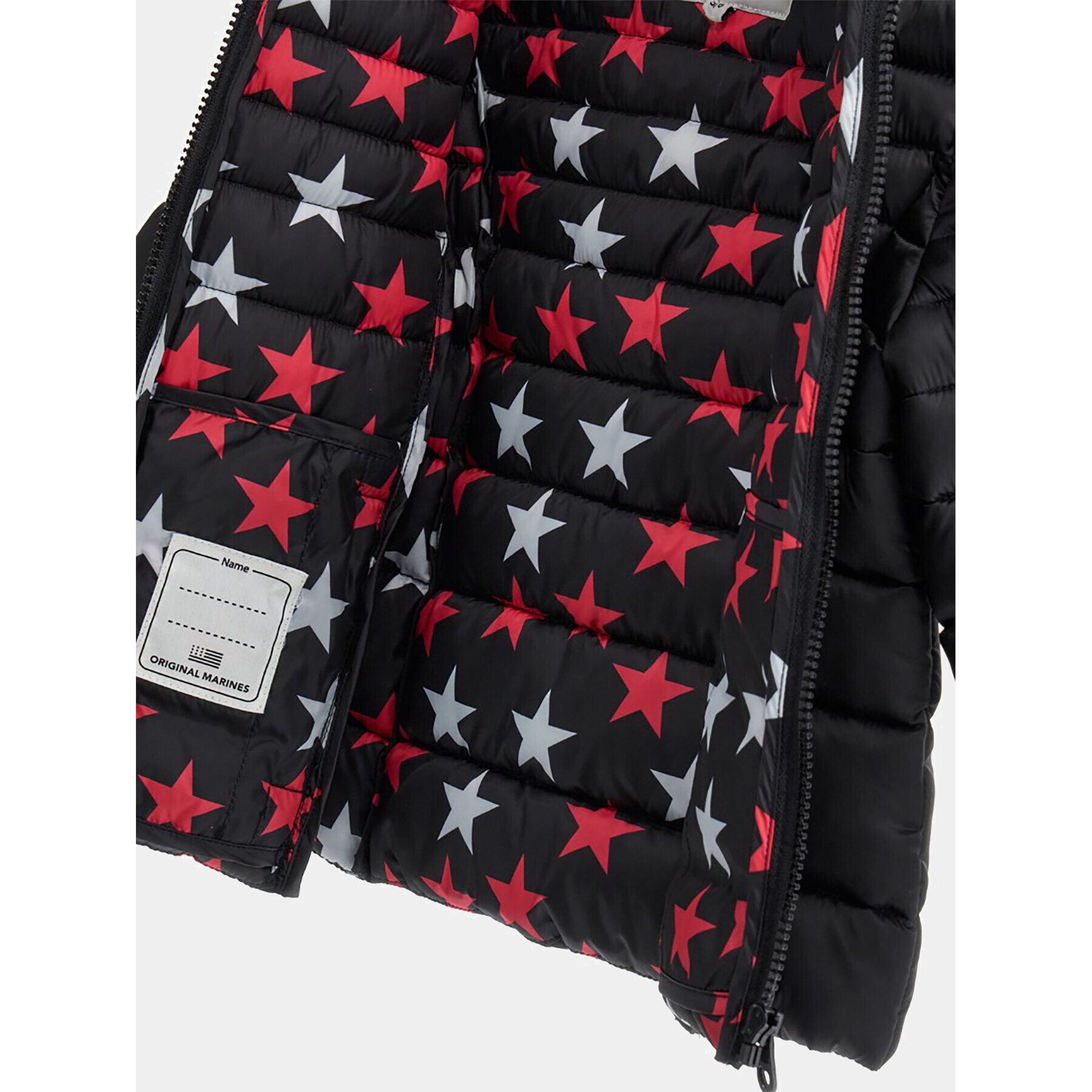 Original Marines Пухено яке DDA3626F Сив Regular Fit - Pepit.bg