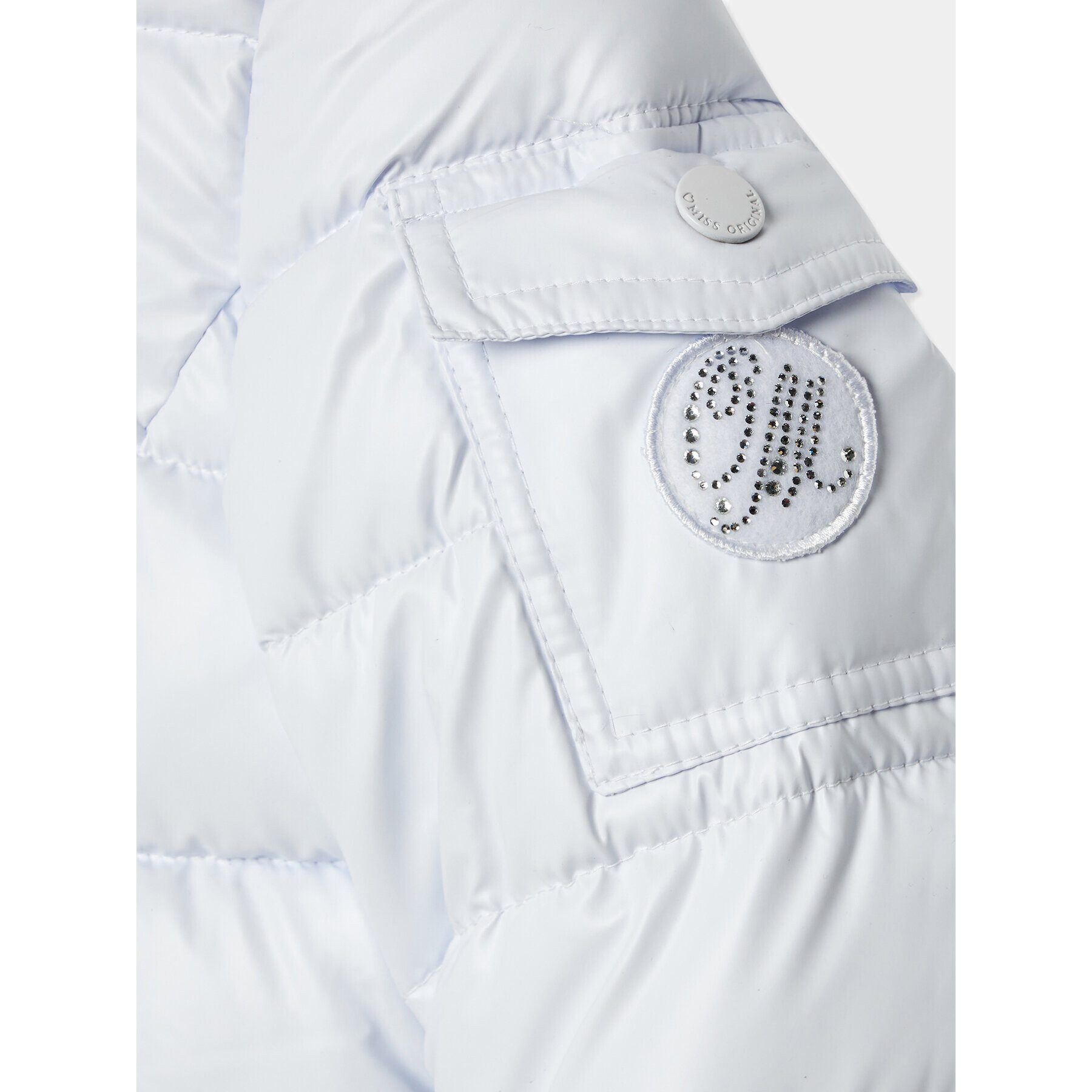 Original Marines Пухено яке DDA3637F Бял Regular Fit - Pepit.bg