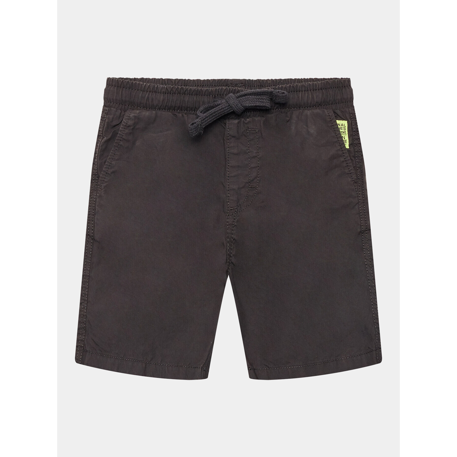 Original Marines Шорти от плат DDP2178B Черен Regular Fit - Pepit.bg