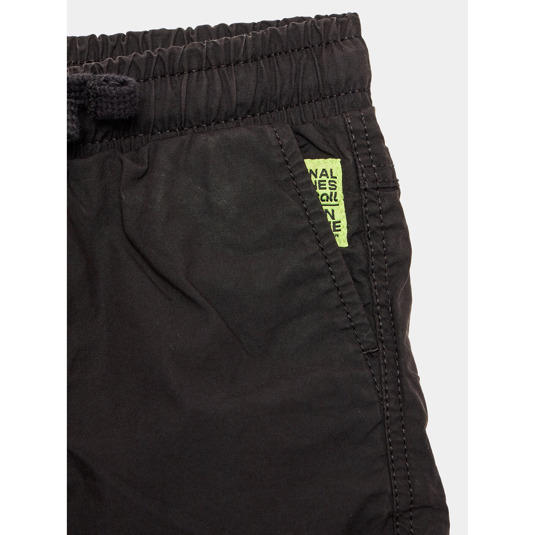 Original Marines Шорти от плат DDP2178B Черен Regular Fit - Pepit.bg