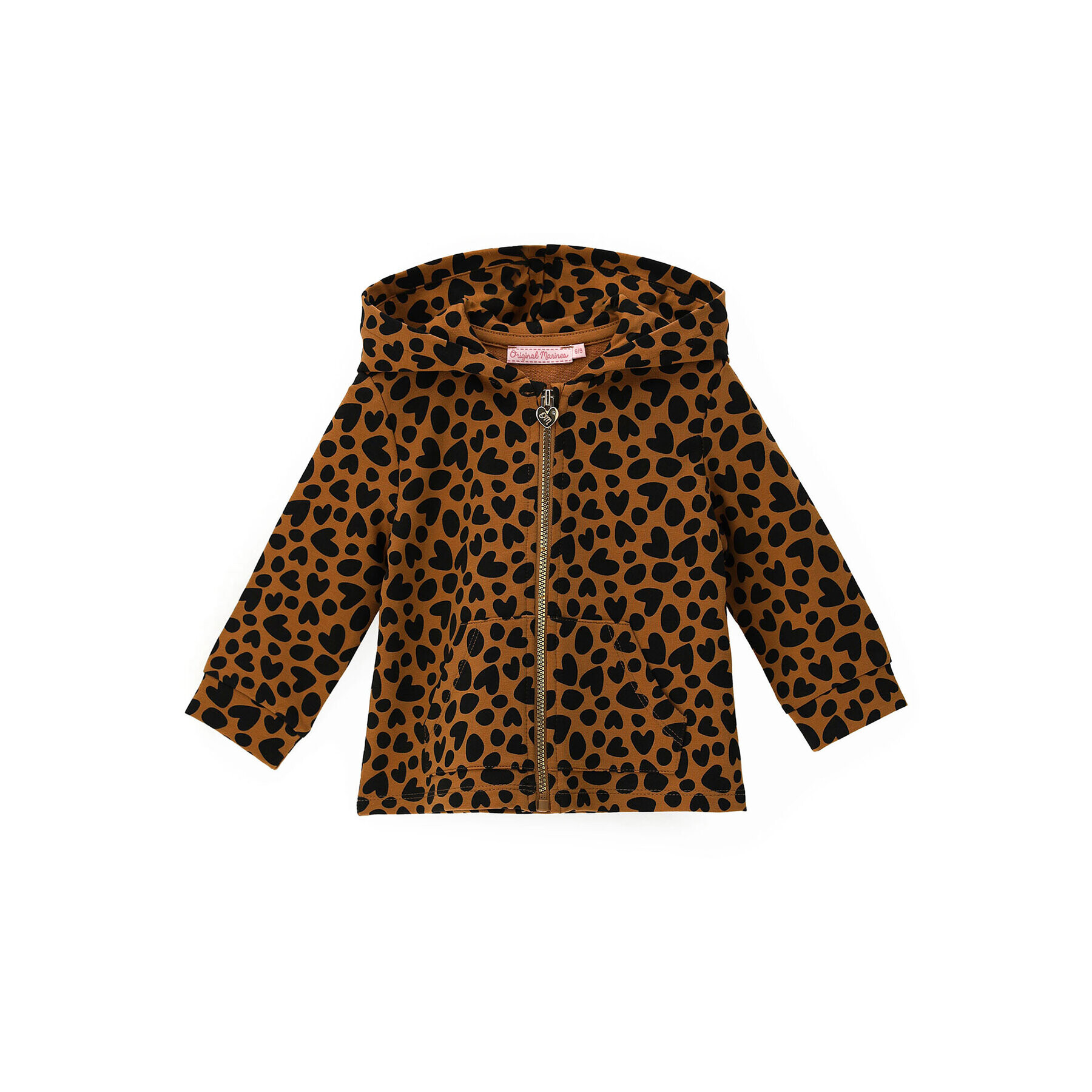 Original Marines Суитшърт DCA1464NF Кафяв Regular Fit - Pepit.bg