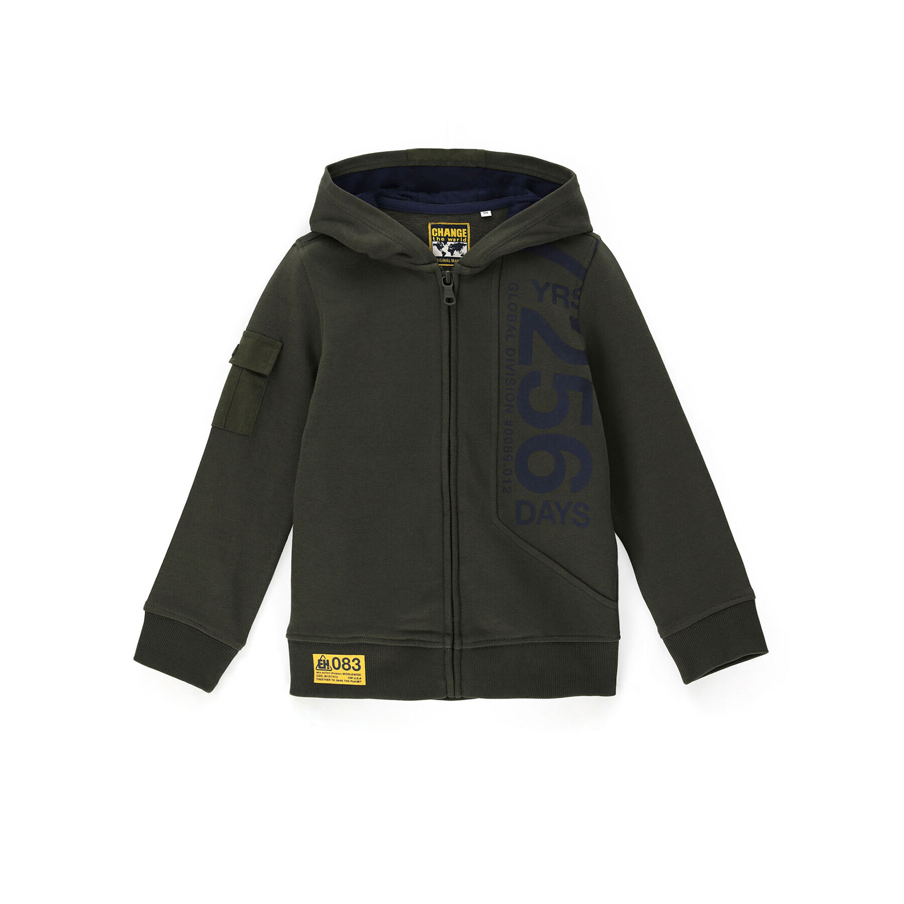 Original Marines Суитшърт DCA2673B Зелен Regular Fit - Pepit.bg