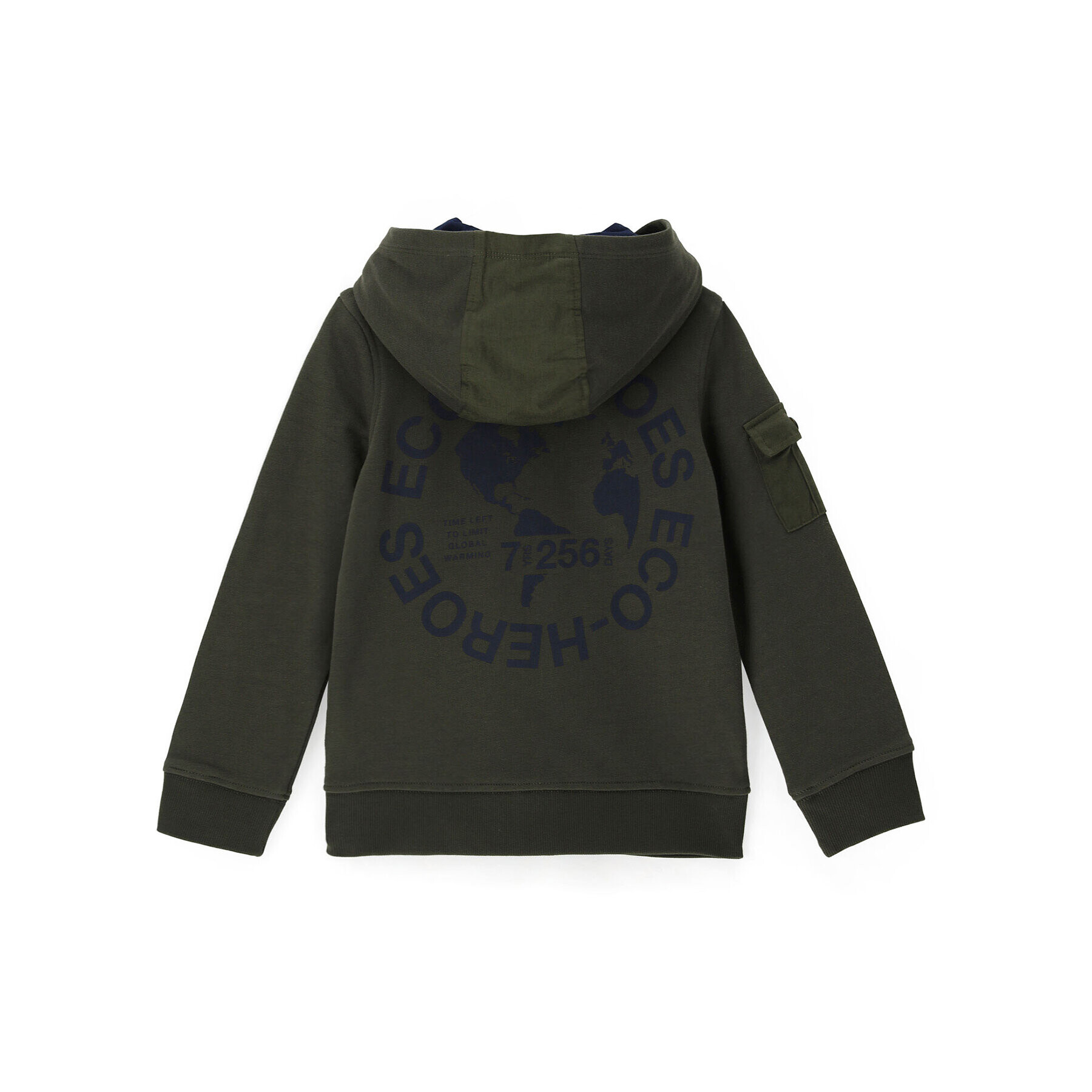 Original Marines Суитшърт DCA2673B Зелен Regular Fit - Pepit.bg