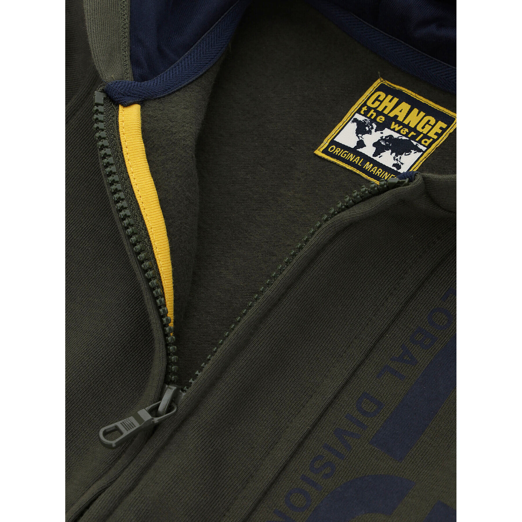 Original Marines Суитшърт DCA2673B Зелен Regular Fit - Pepit.bg
